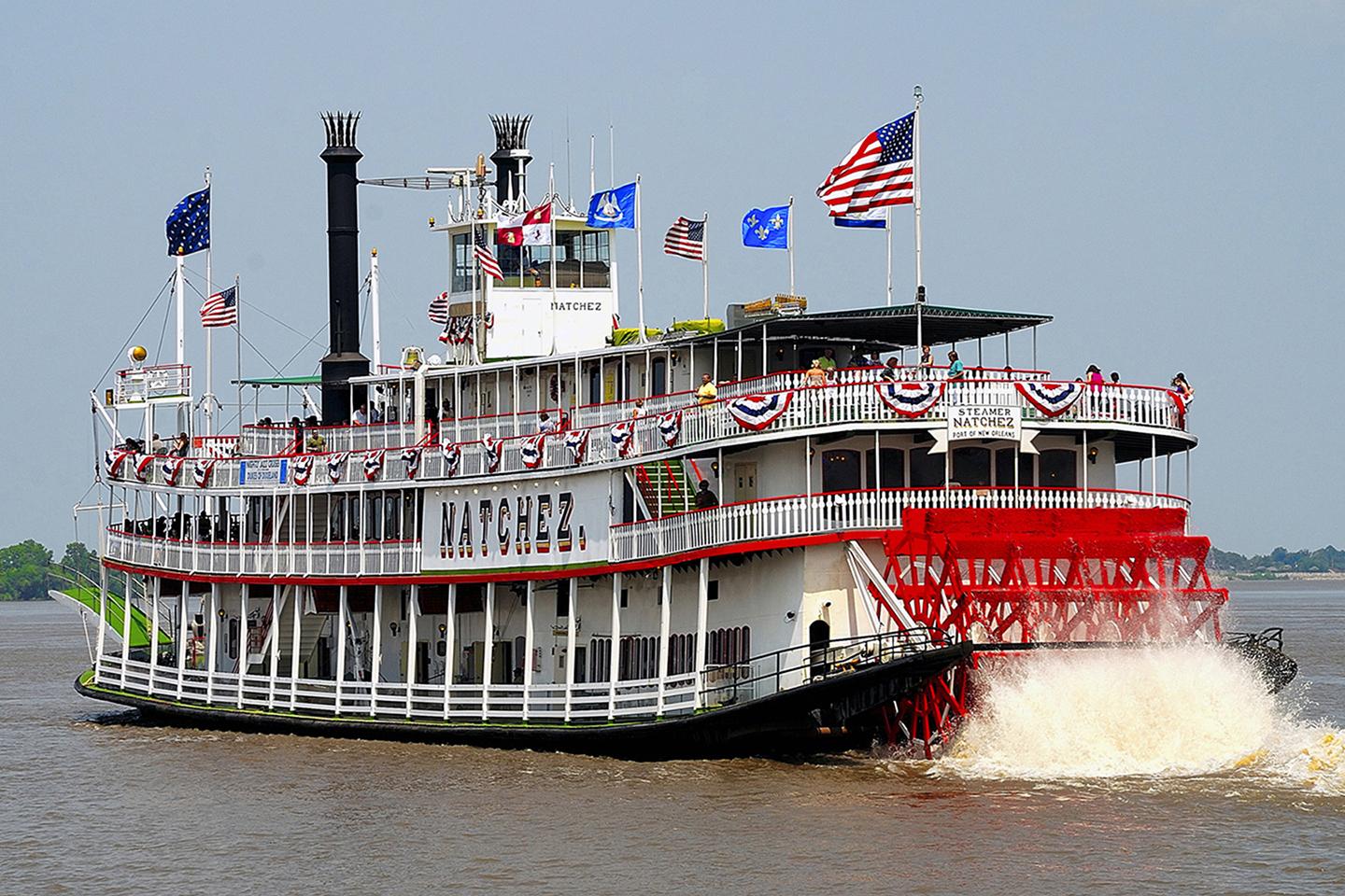 New Orleans: Mississippi River Steamboat Jazz Cruise with Optional Lunch