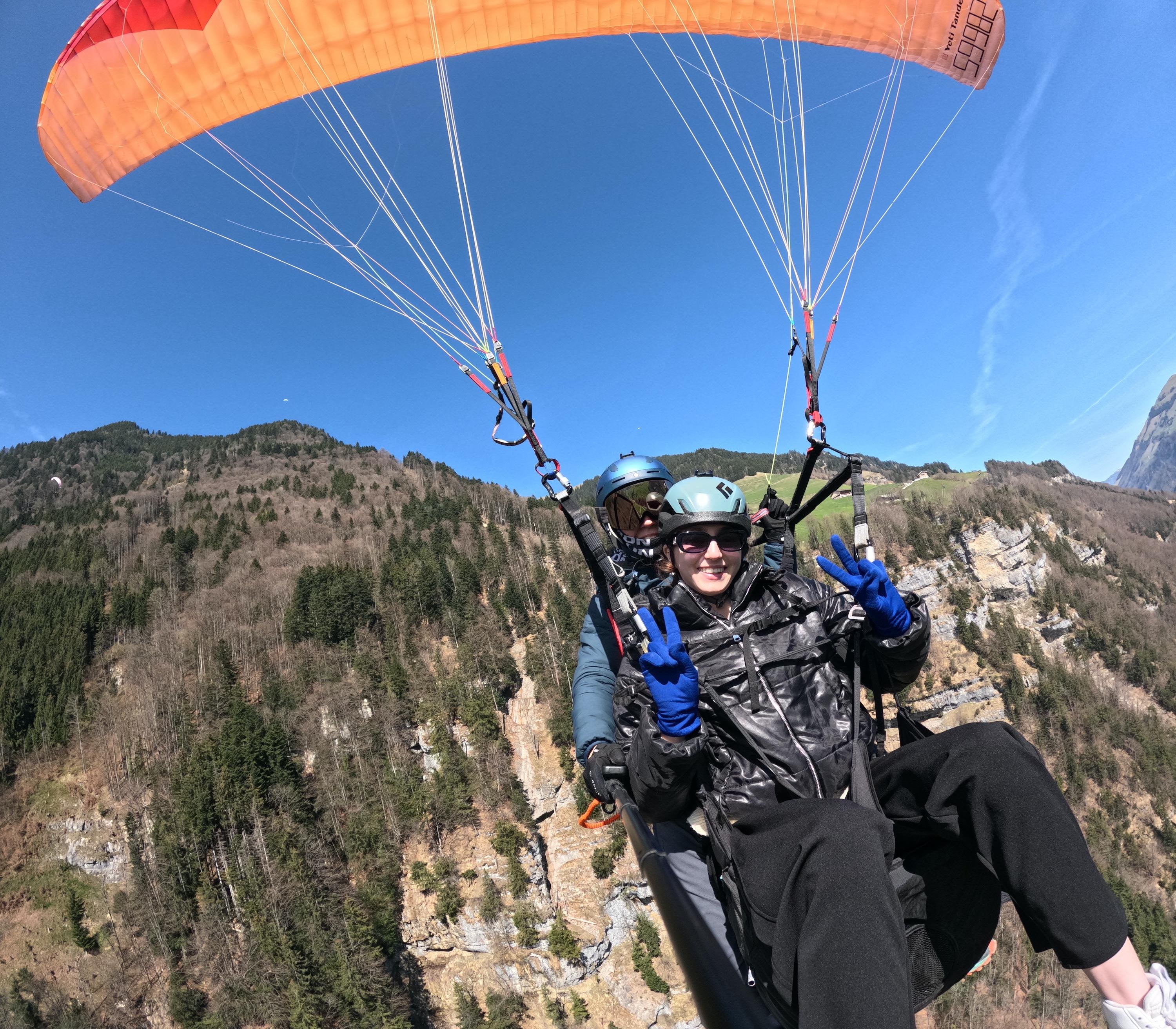 Mürren Paragliding Panorama Tandem Flight