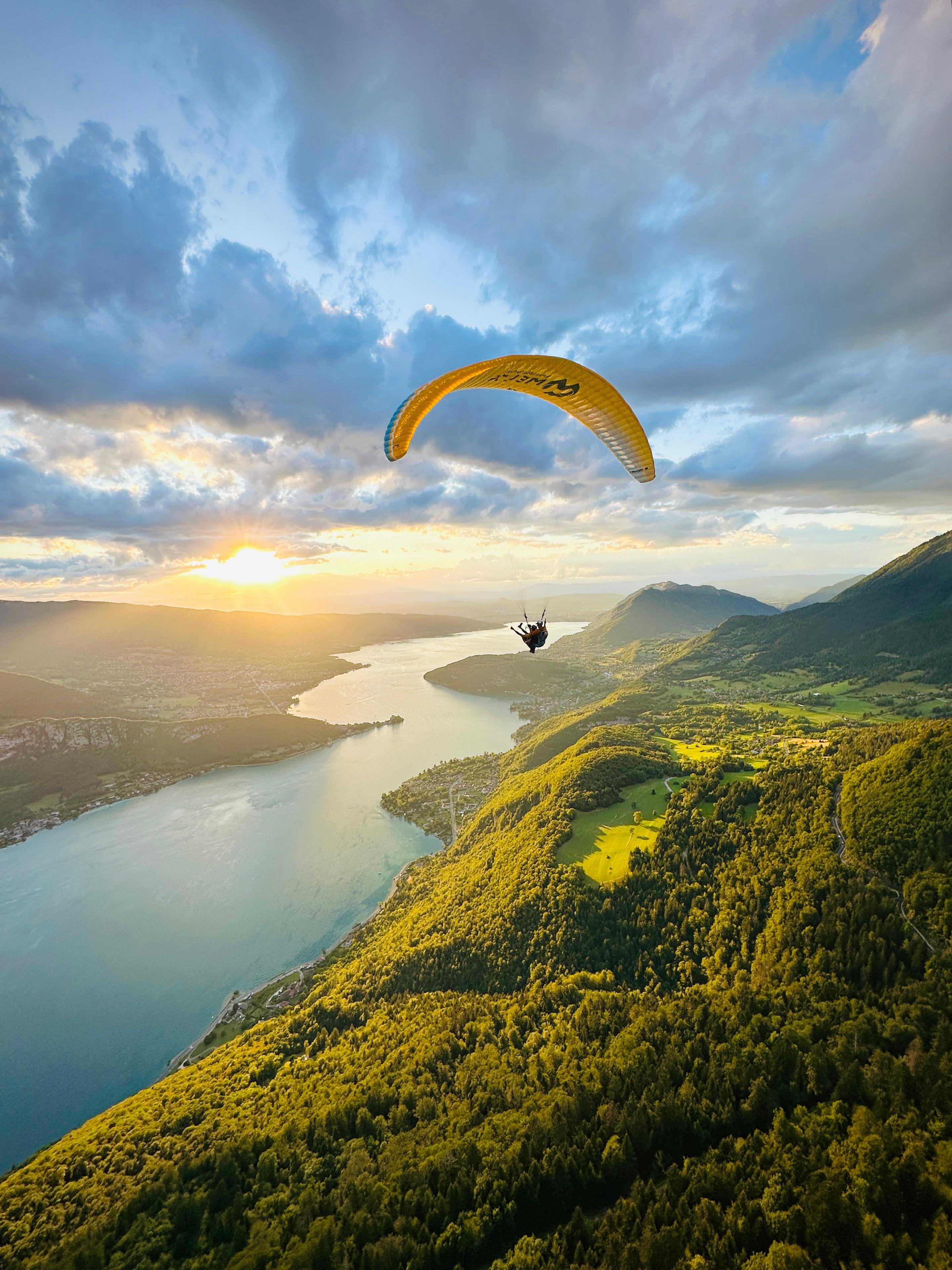 Lake Annecy Tandem Paragliding Discovery Flight