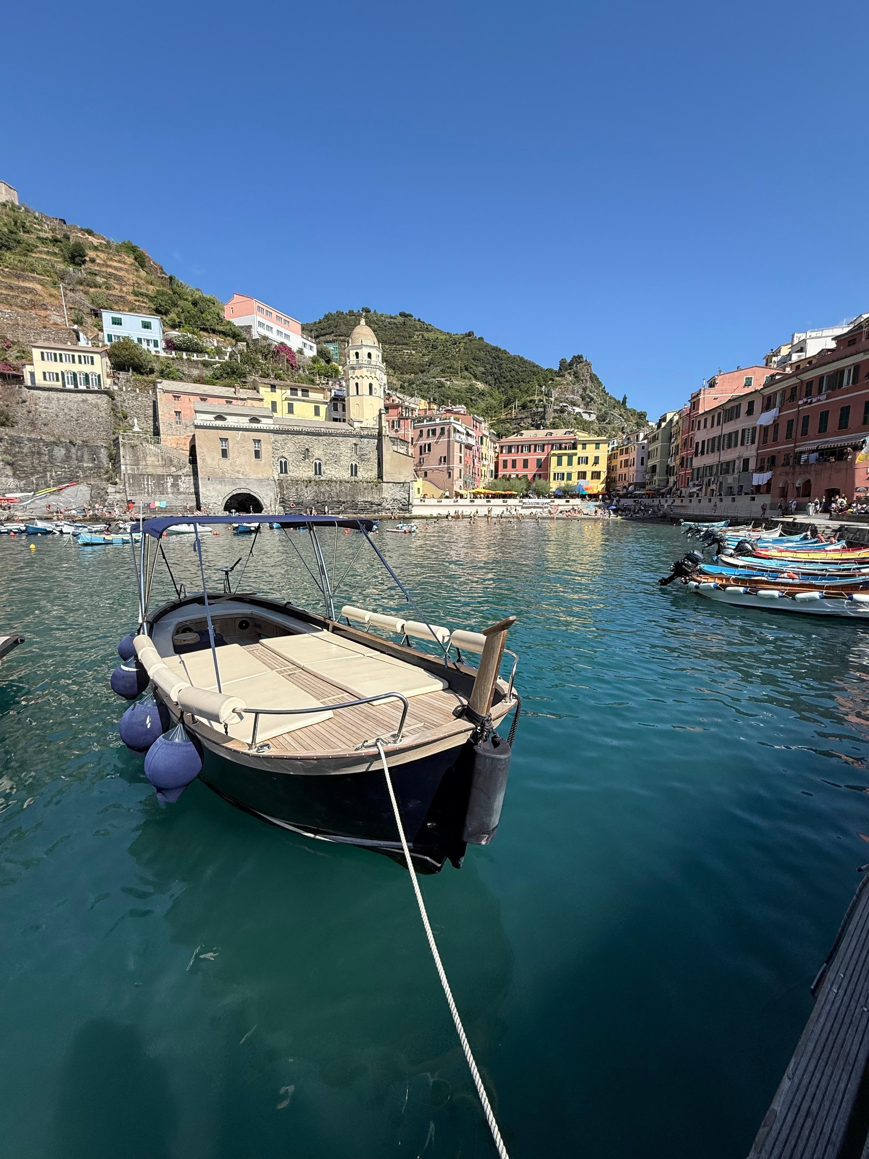 Cinque Terre Morning Boat Tour with Snorkeling