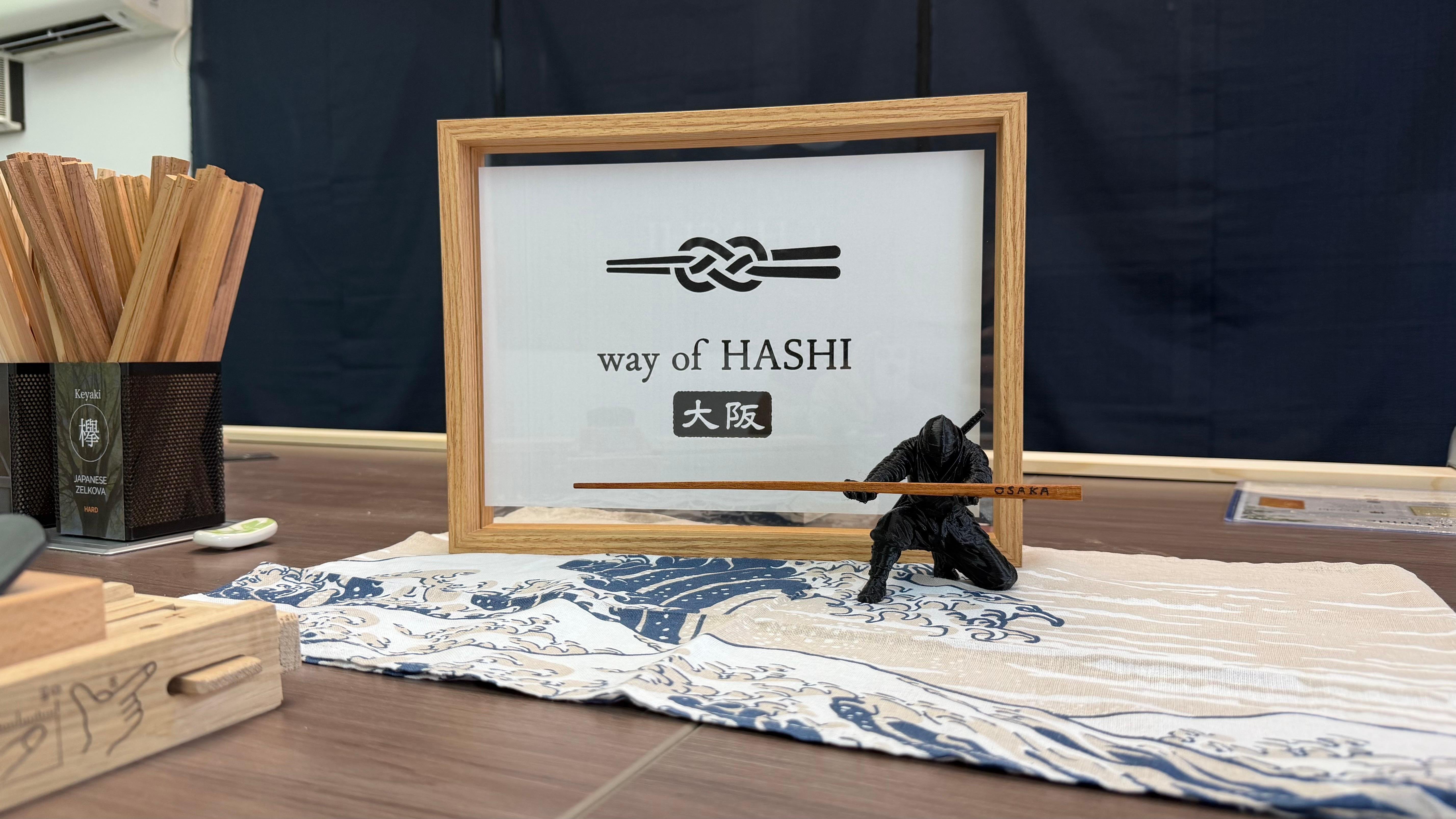 Handcrafted Japanese Wood Chopstick Workshop in Osaka