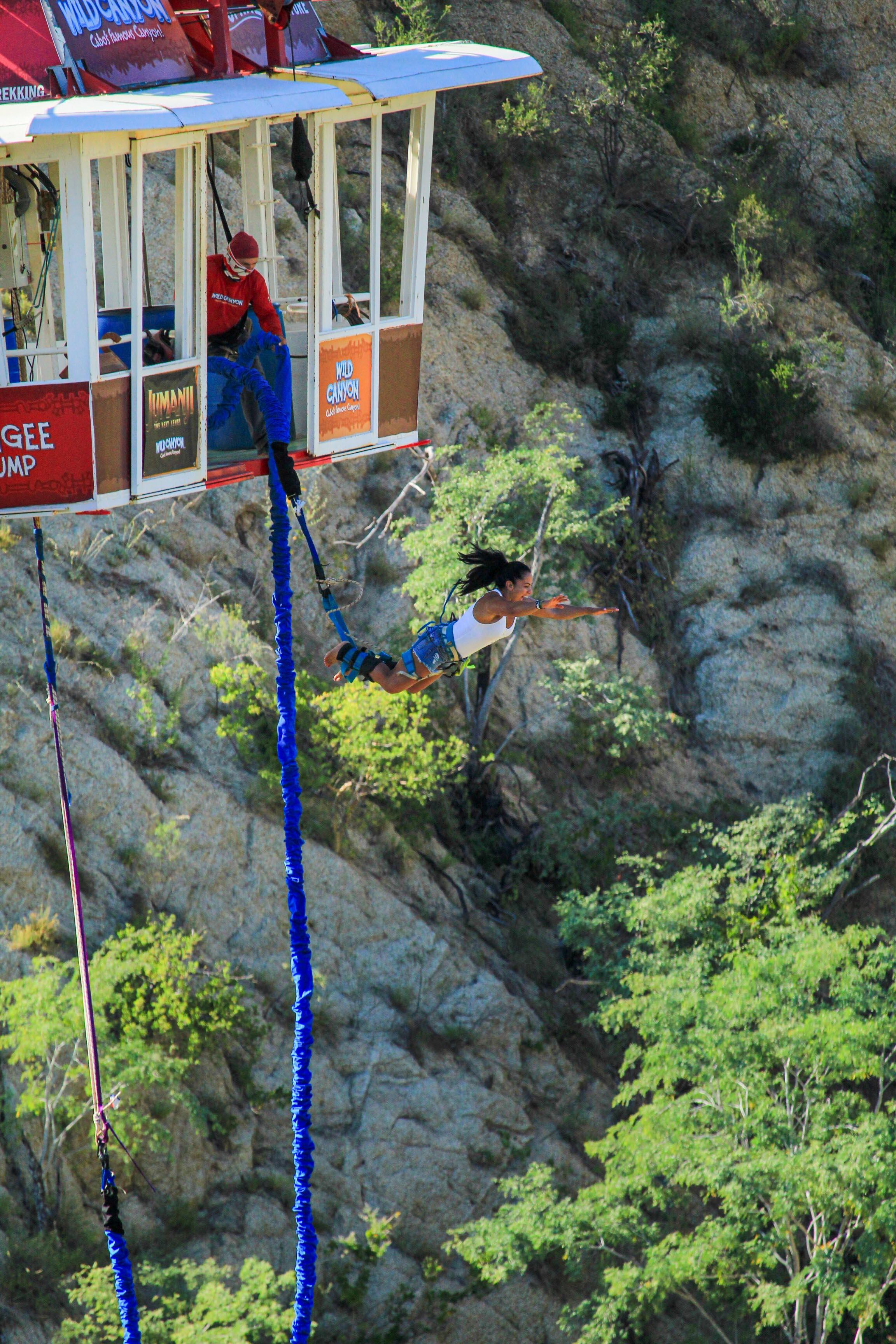 Los Cabos Bungee Jump from a Glass-Floor Gondola over El Tule Canyon
