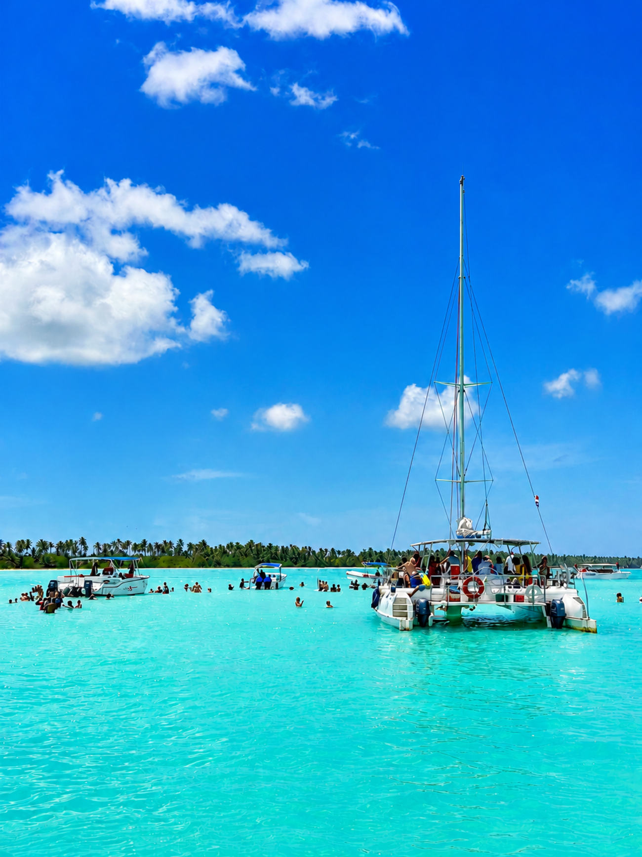 Saona Island VIP Catamaran Experience from Punta Cana