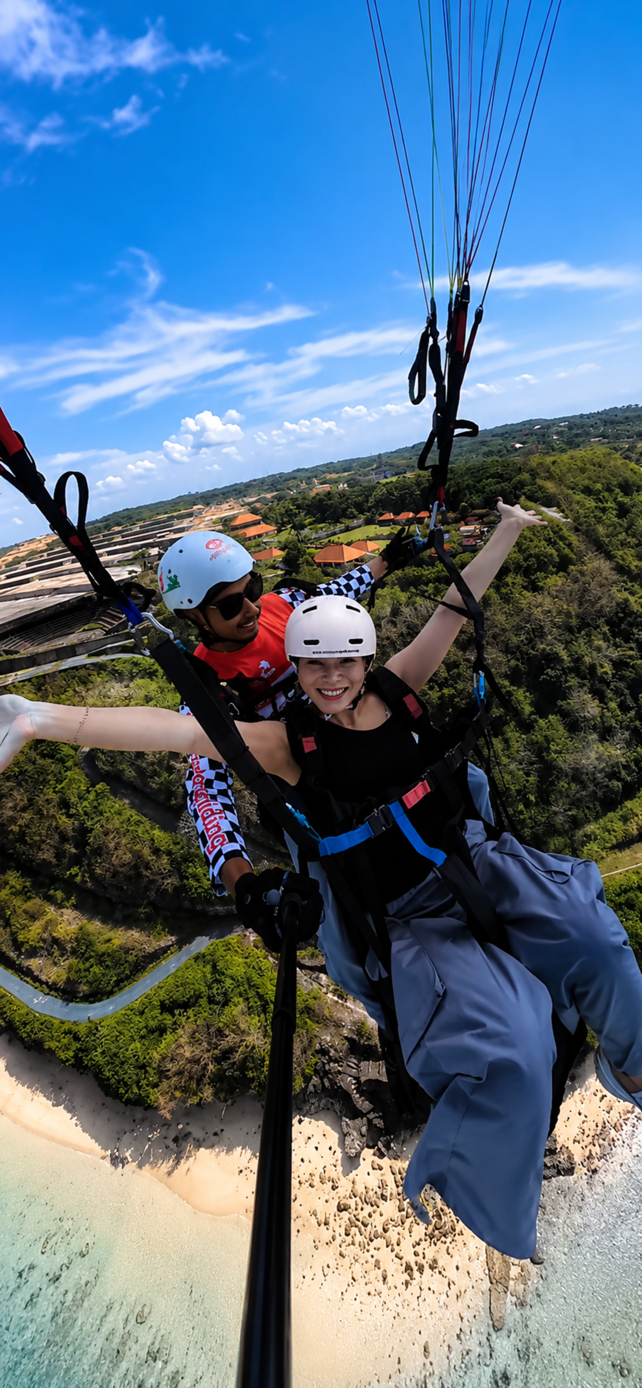 Bali Tandem Paragliding & Jetski Combo Adventure