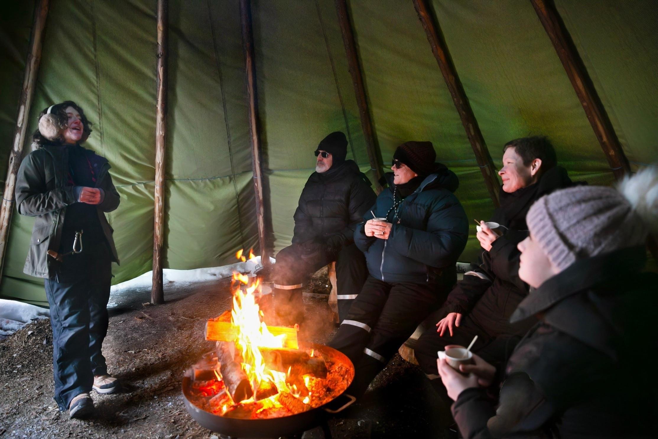 Rovaniemi Reindeer Safari & Sled Ride with Sámi Heritage