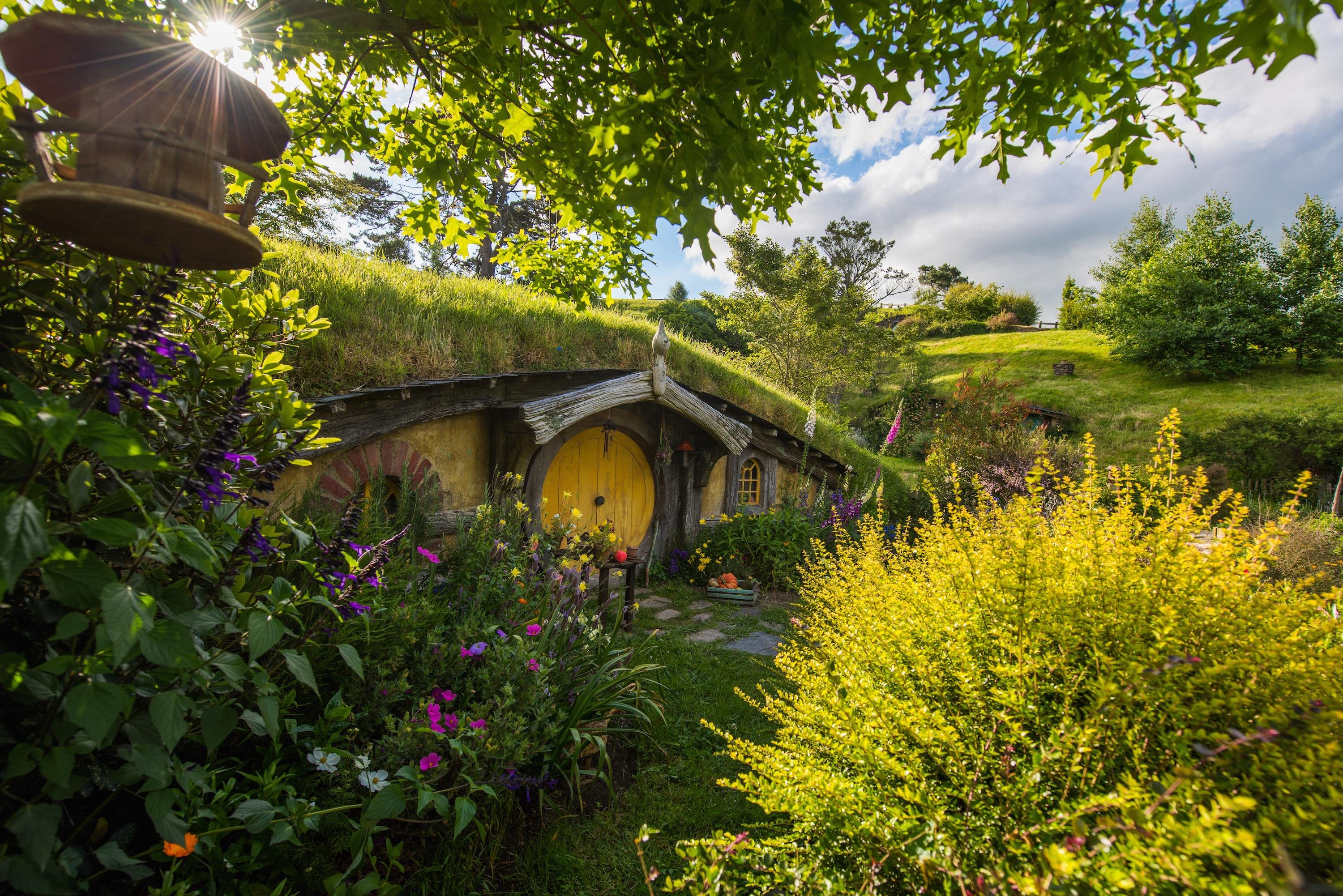 Hobbiton, Waitomo Glowworms & Blue Springs Full-Day Adventure