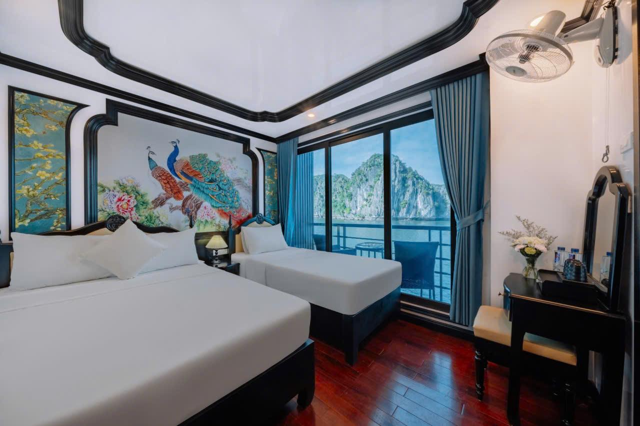 Lan Ha Bay 2-Day Cruise: Kayaking, Biking & Private Balcony