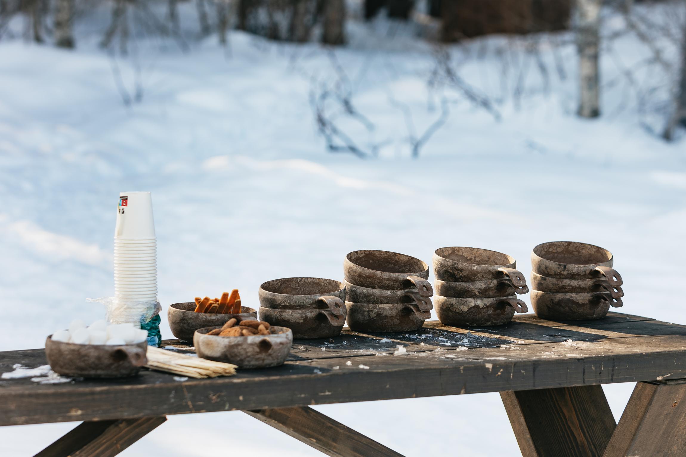 Rovaniemi Snowmobile & Ice Fishing Adventure with Campfire Lunch