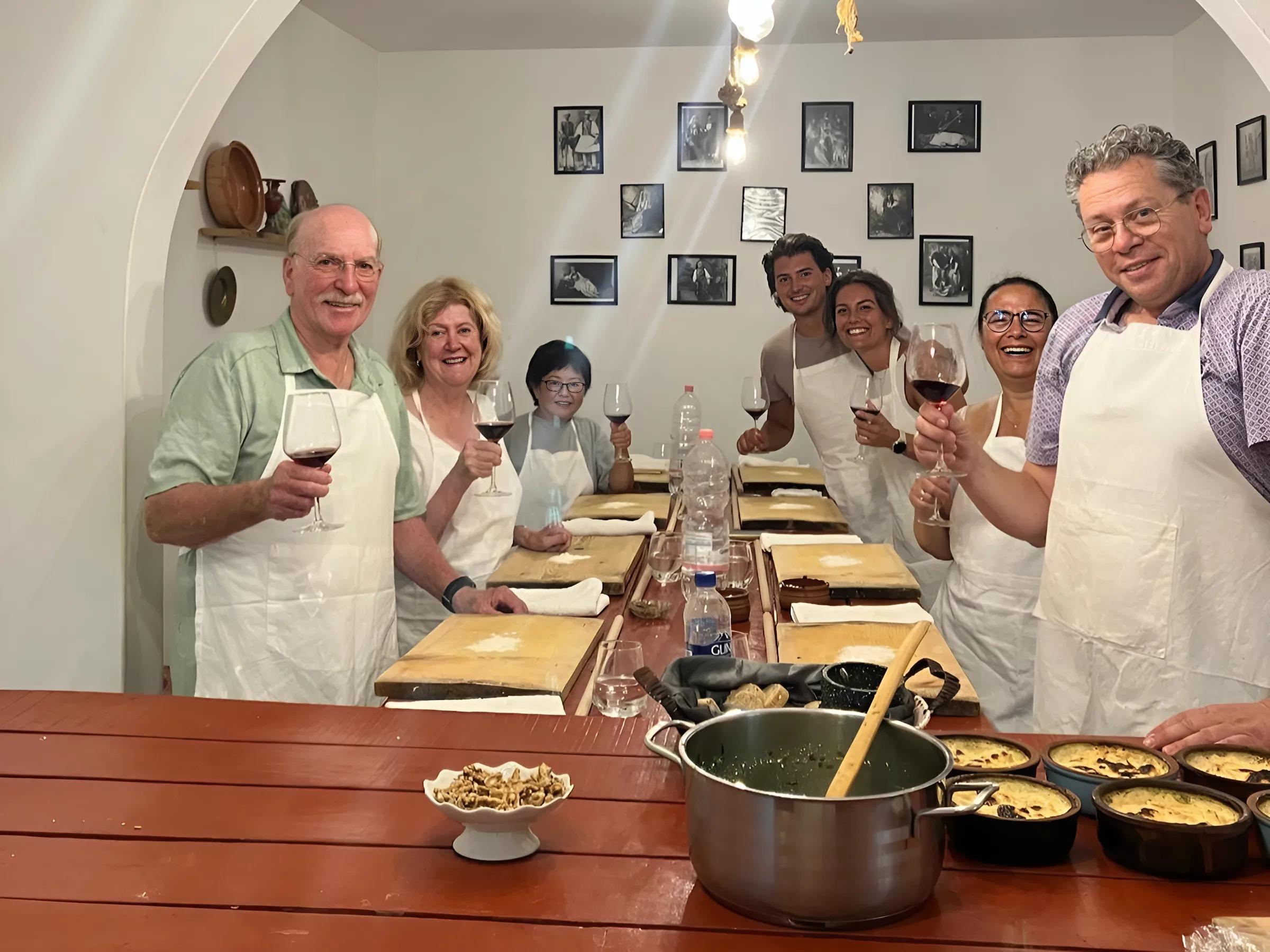 Albanian Cooking Class with Raki Tasting in Tirana