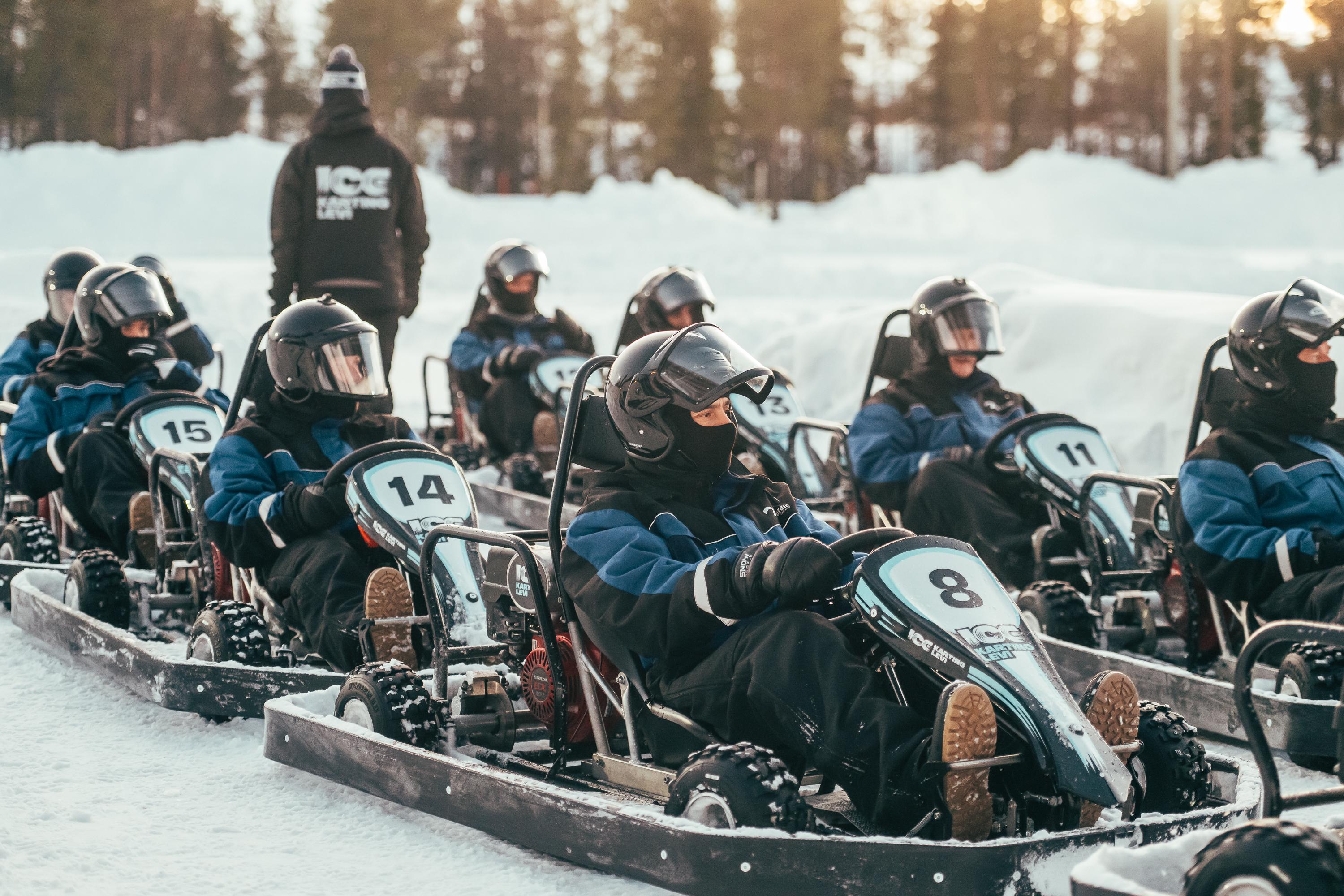 Ice-Karting Adventure in Sirkka