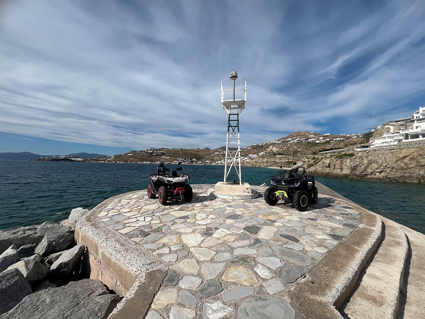 Mykonos 650cc Quad Bike Island Adventure