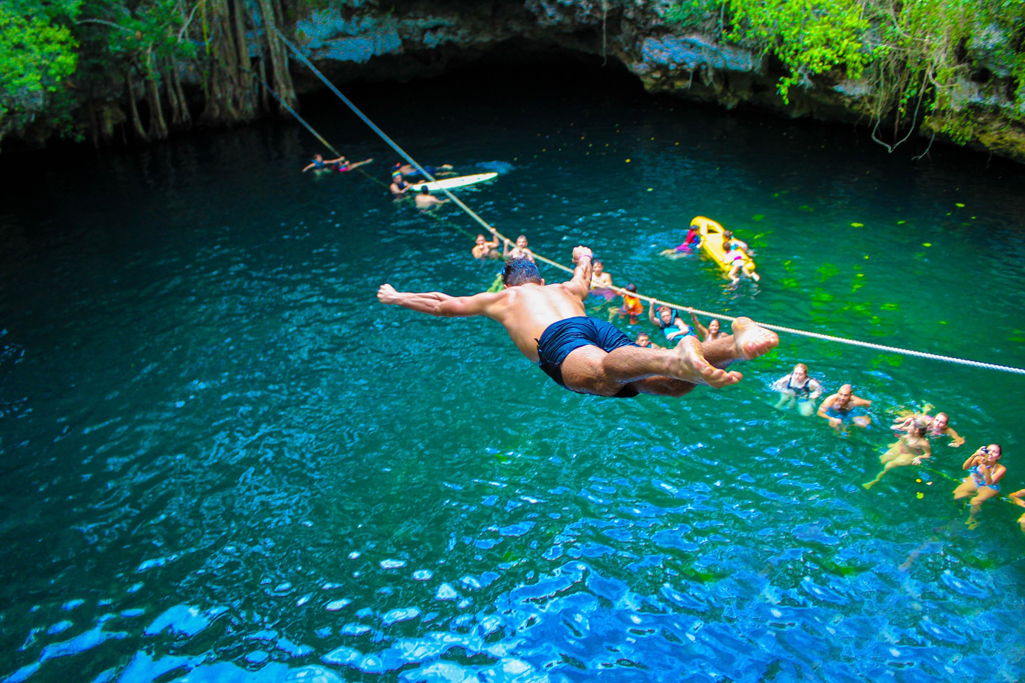 Cancun Jungle ATV, Zipline & Cenote Adventure