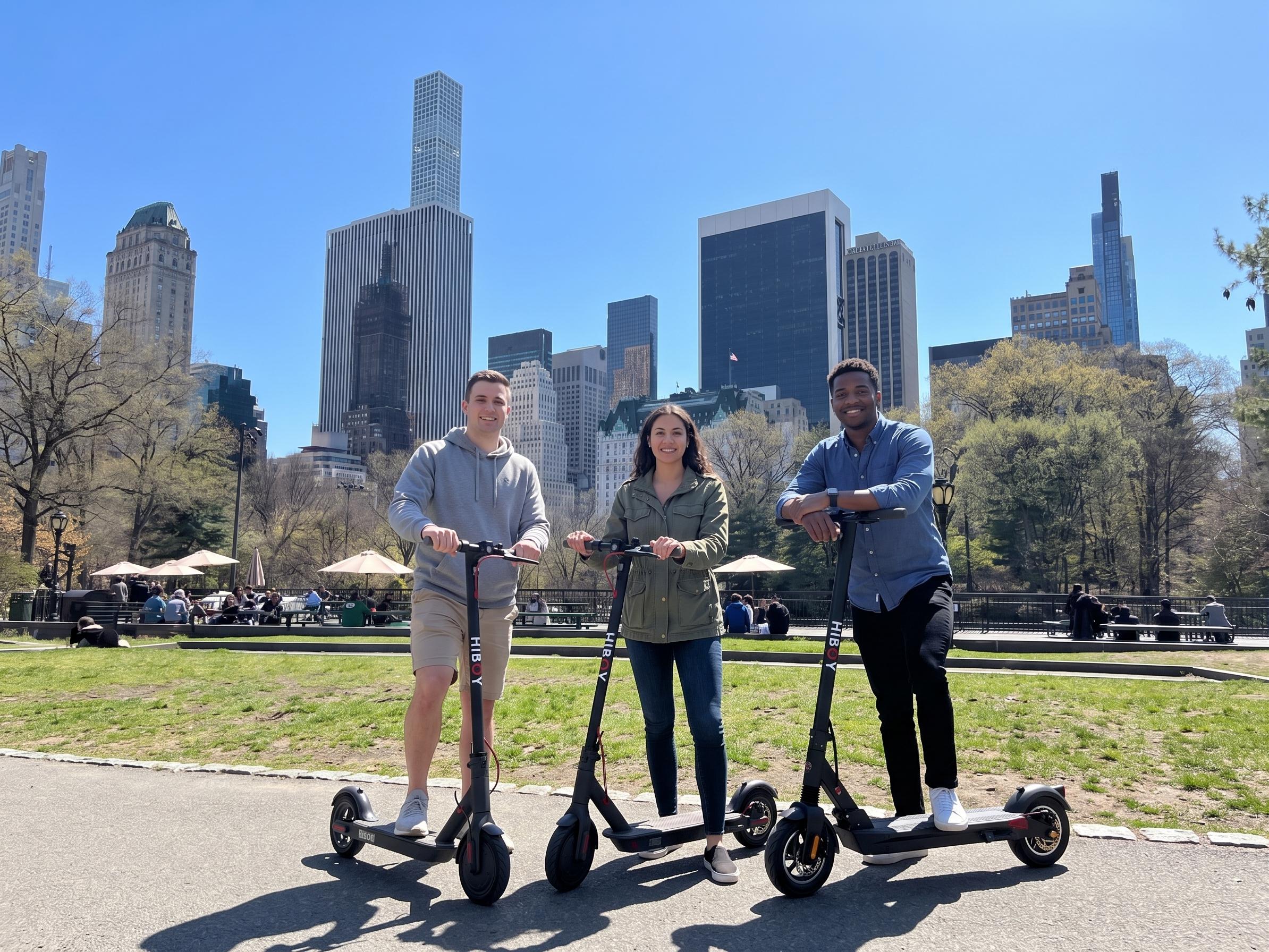Central Park Electric Scooter Rental