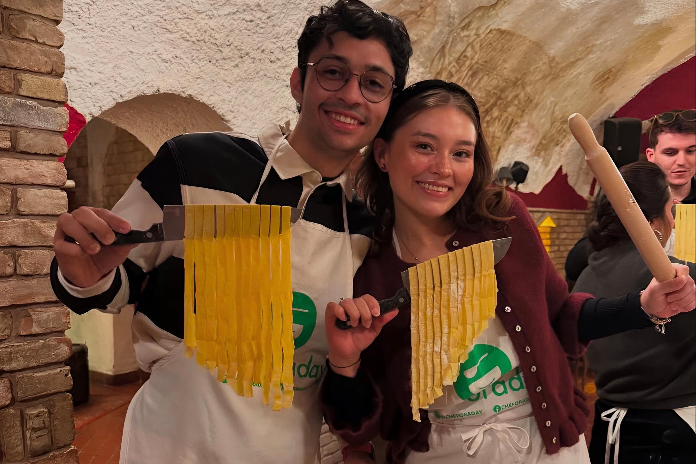 cooking class in Rome — Rome: Pasta & Tiramisu Cooking Class near the Spanish Steps