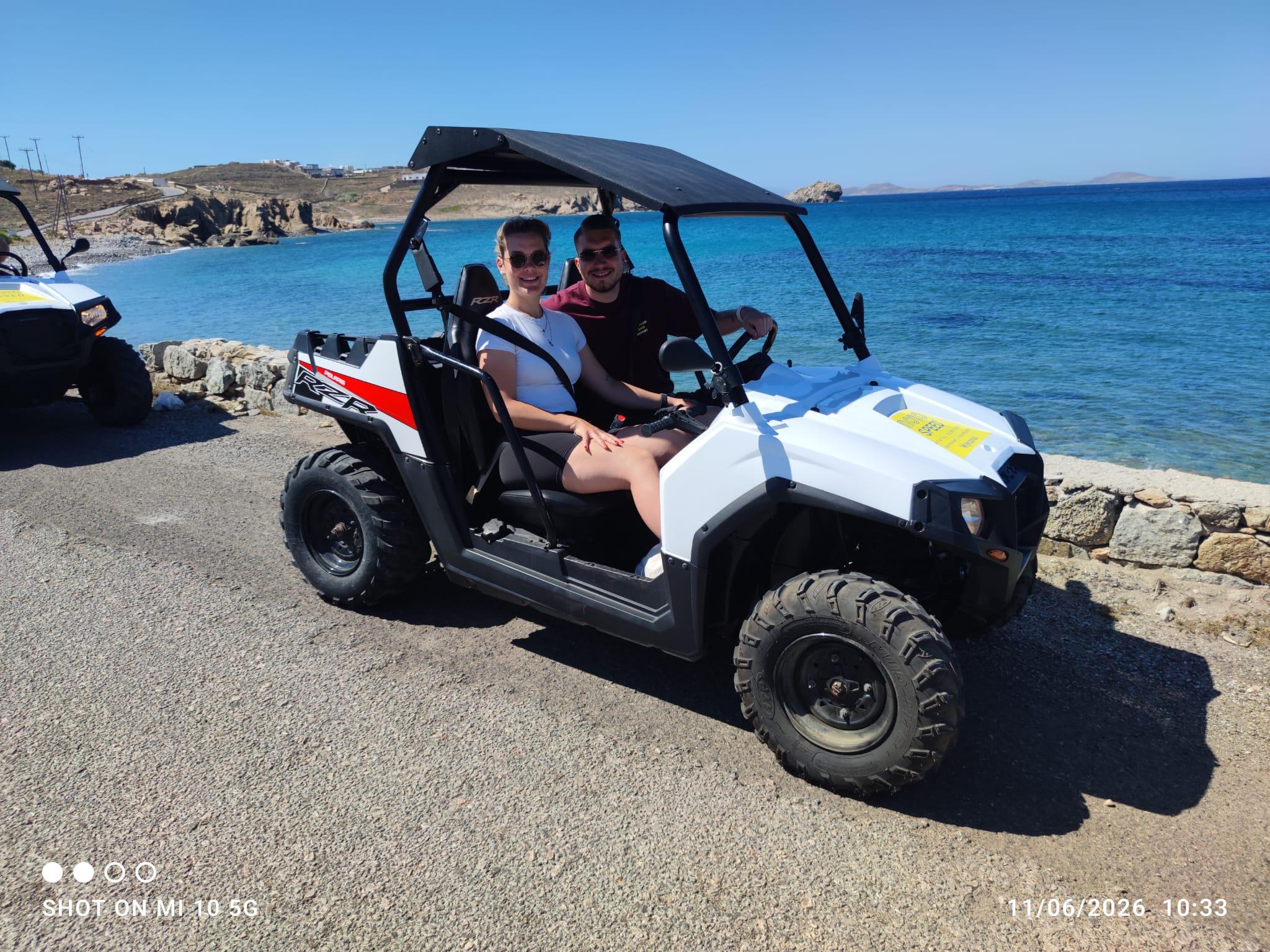 Mykonos Polaris Buggy Adventure: Lighthouse, Villages & Coast
