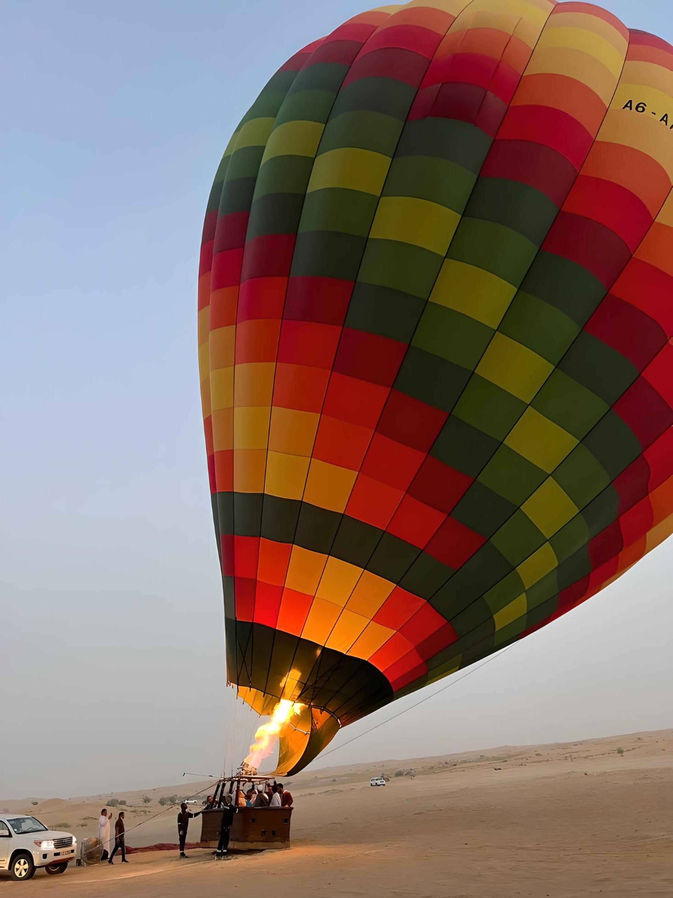 Dubai Desert Adventure with Hot Air Balloon & Safari
