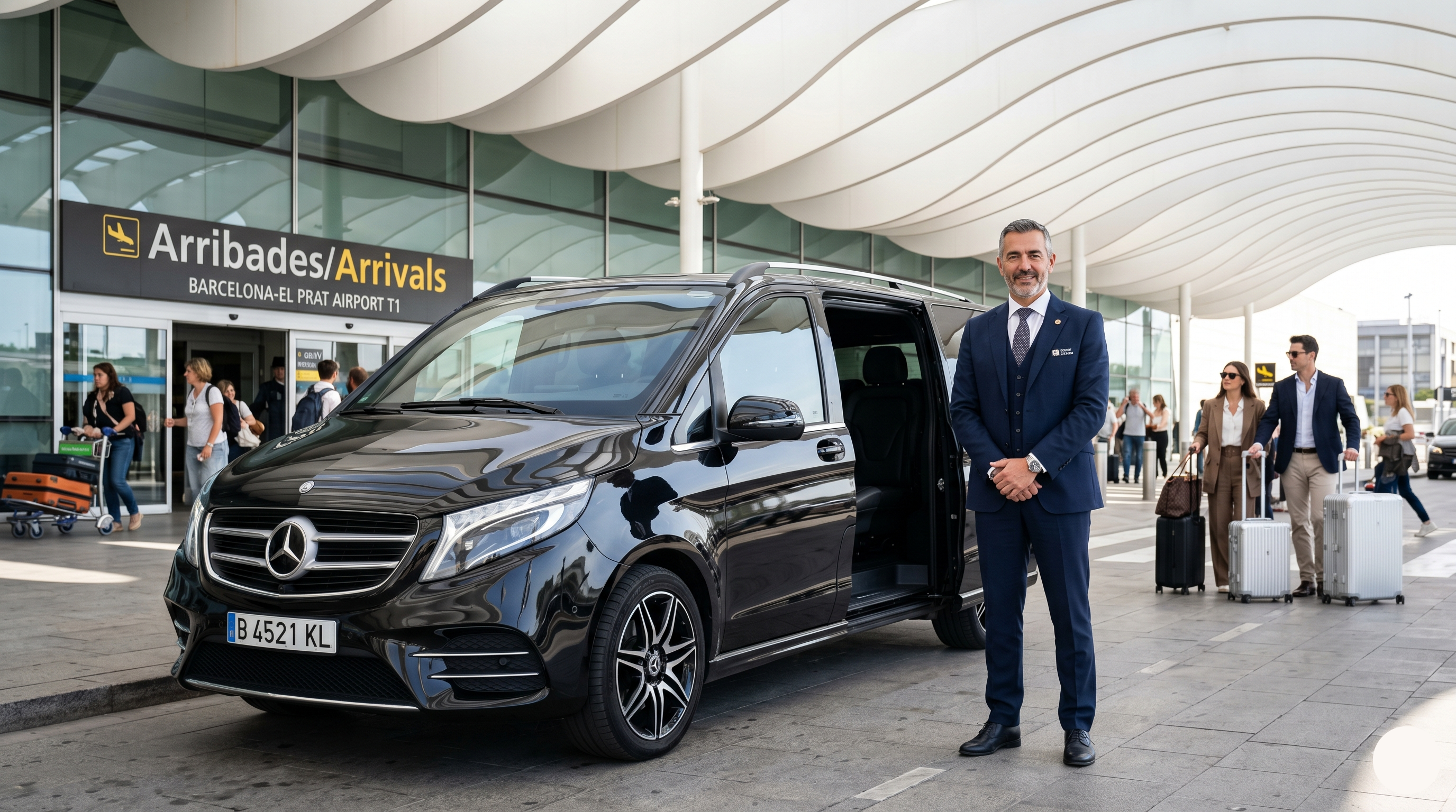 Private BCN Airport Transfer to Barcelona City Center