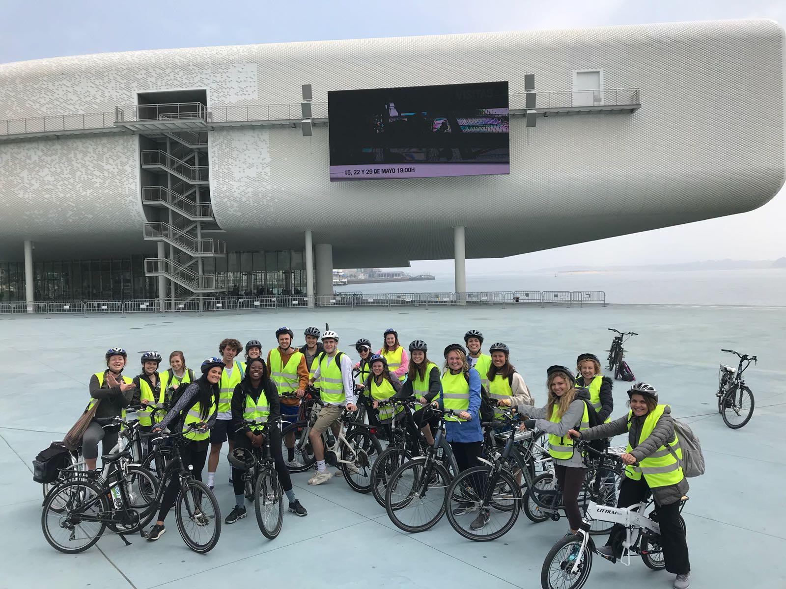 Santander Electric Bike Tour with Coastal Route