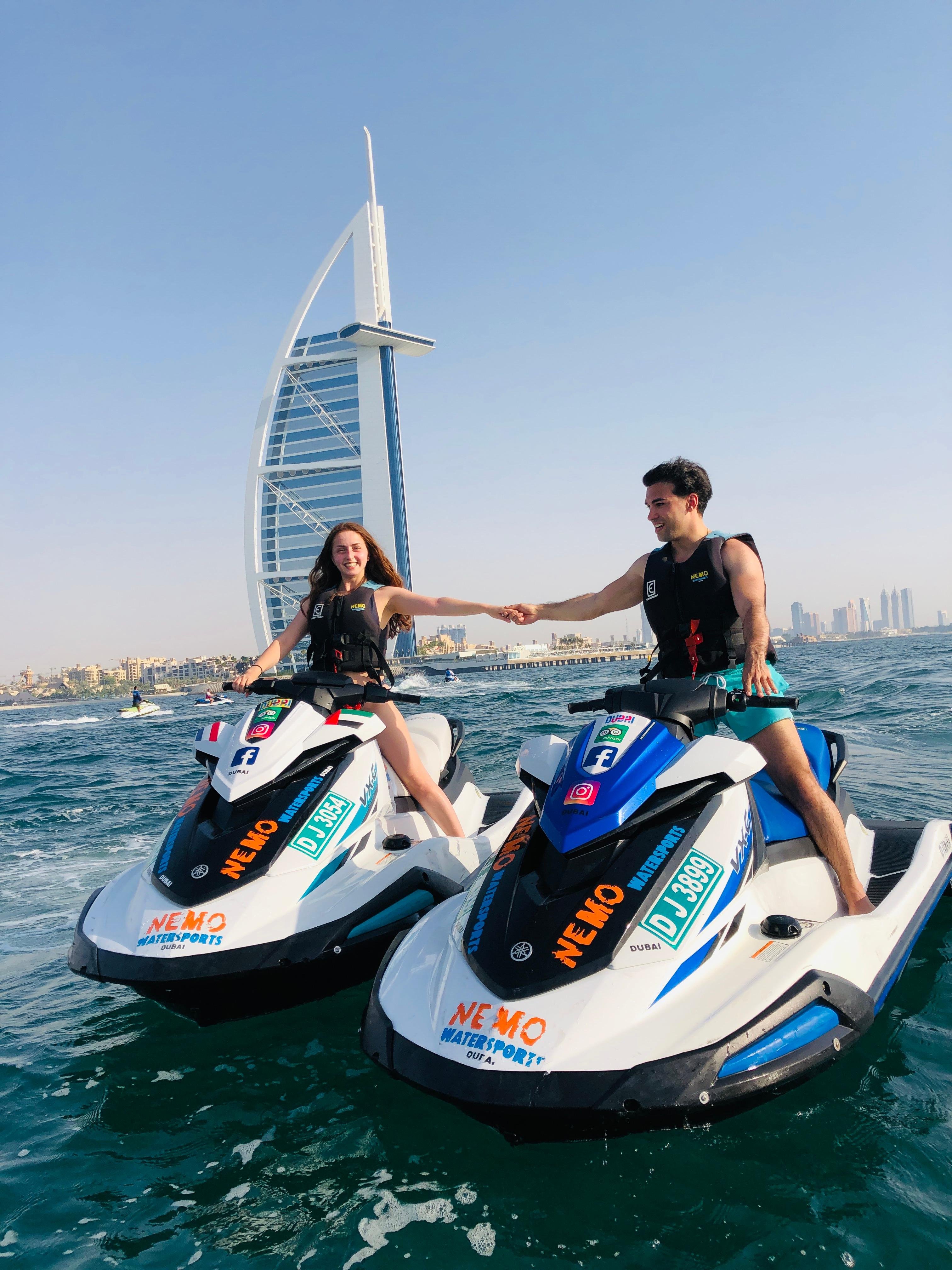 Dubai Jet Ski Adventure: Burj Al Arab & Jumeirah Beach