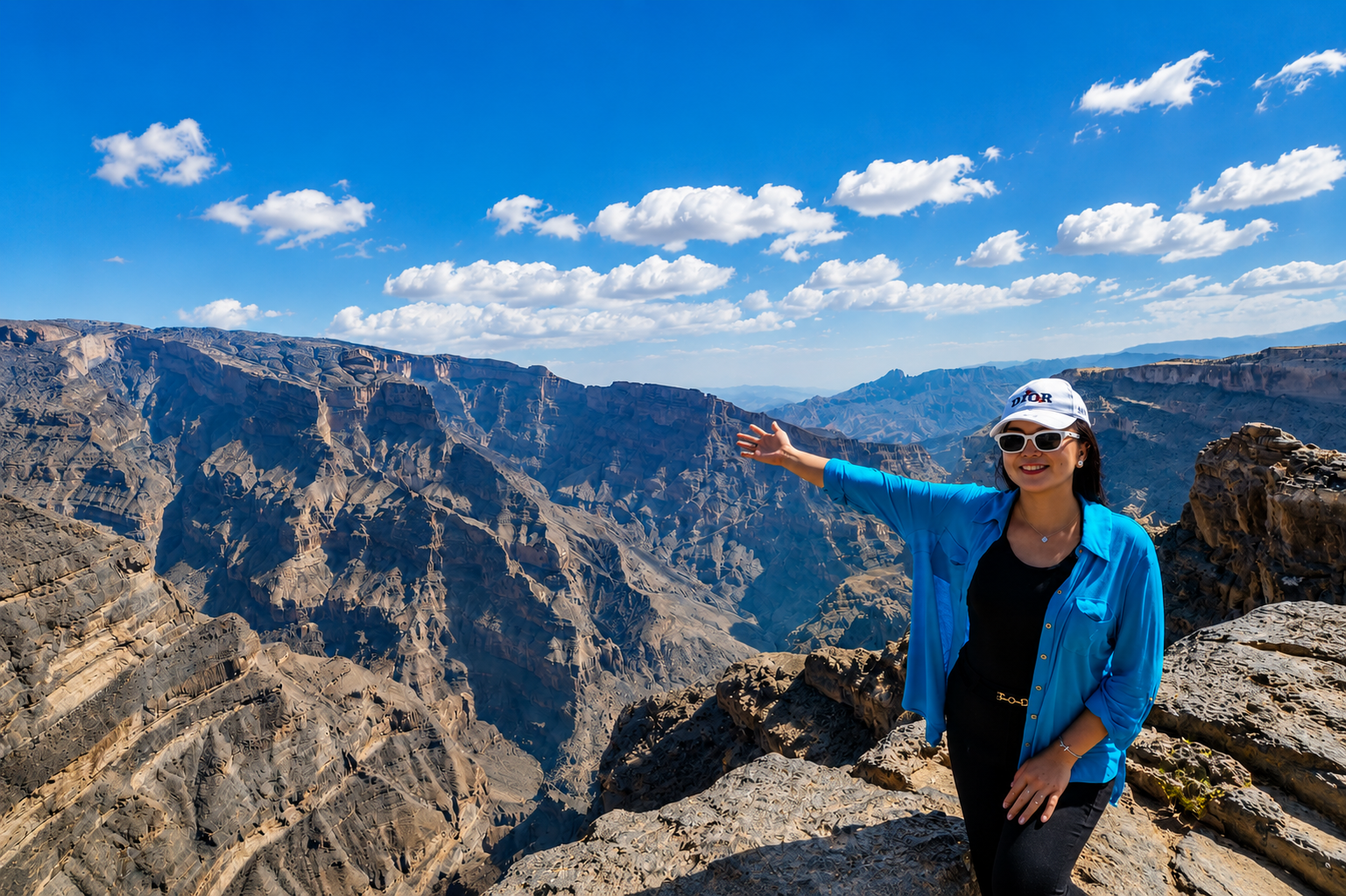 Jebel Shams Summit Hike & Grand Canyon