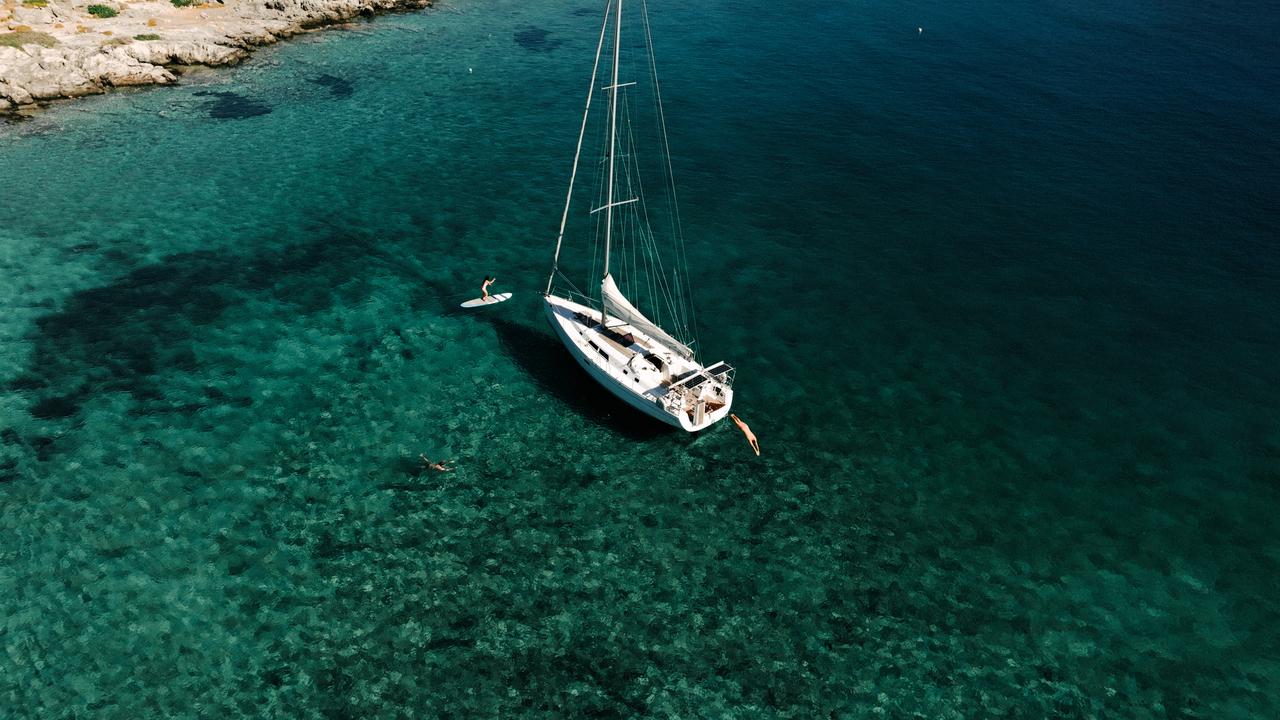 Agios Nikolaos Sunset Sailing with Wine & Snacks