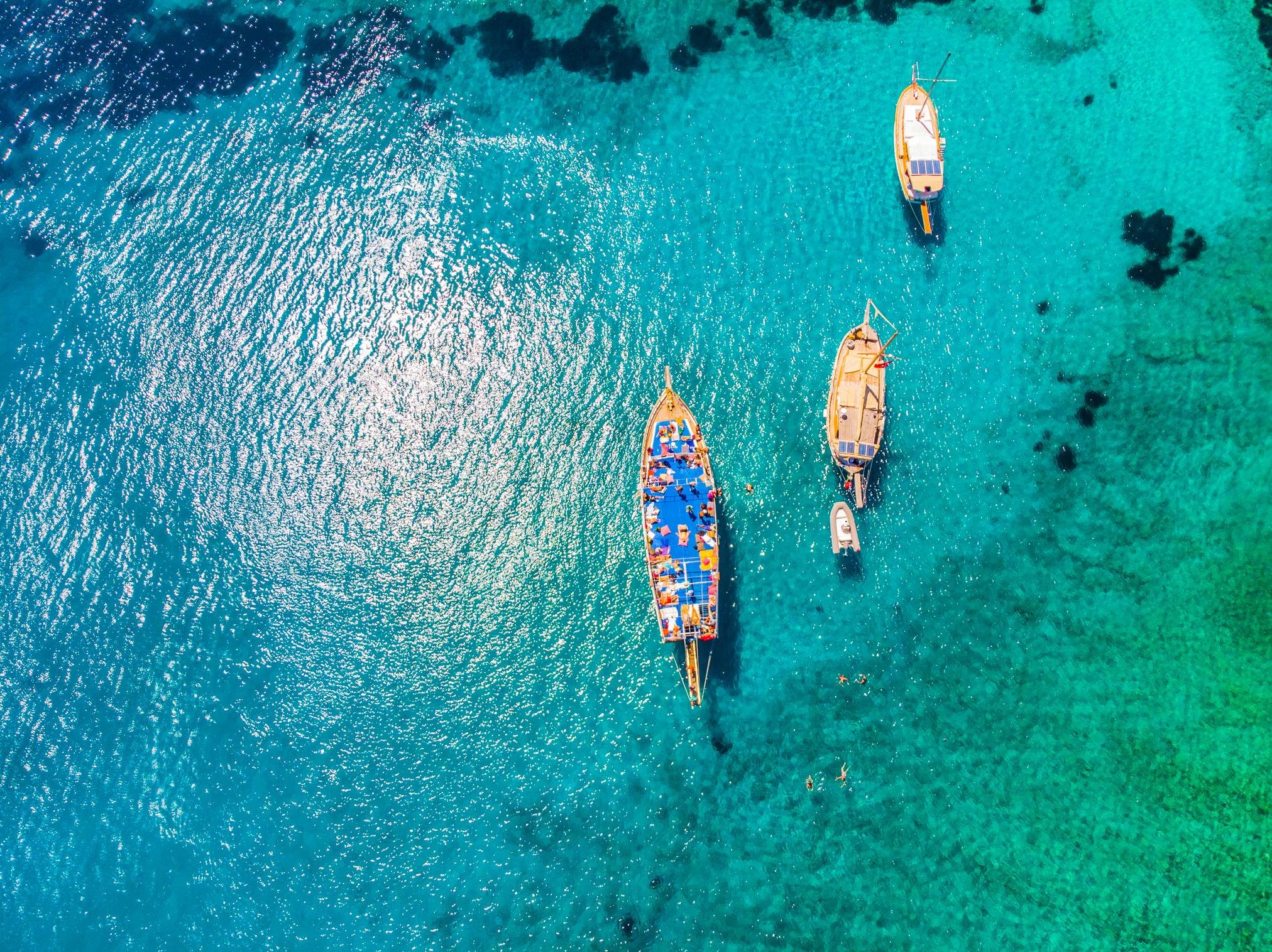 Aegean Coast Full-Day Boat Adventure from Kuşadası