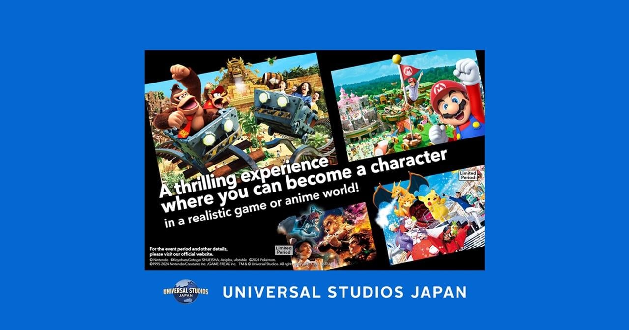 Osaka Universal Studios Pass & Private Hotel Transport