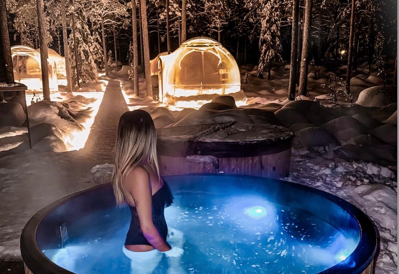 Rovaniemi Arctic Forest Spa: Hot Tubs, Sauna & Lunch
