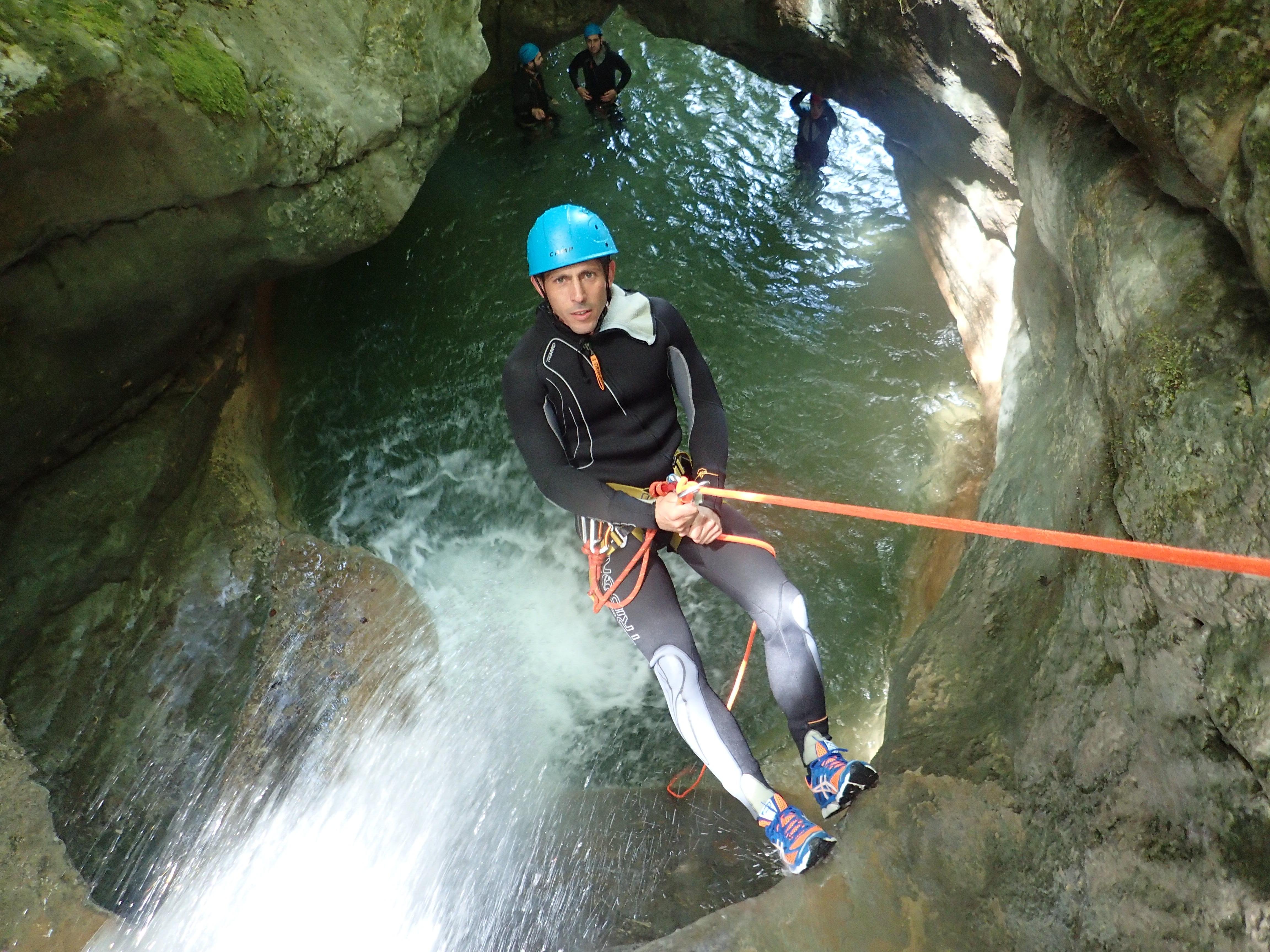 Ternèze Canyon Adventure in Massif des Bauges
