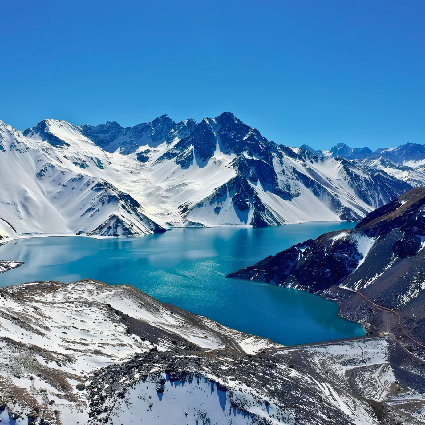 El Yeso Reservoir & Maipo Canyon: Private Wine Picnic Tour