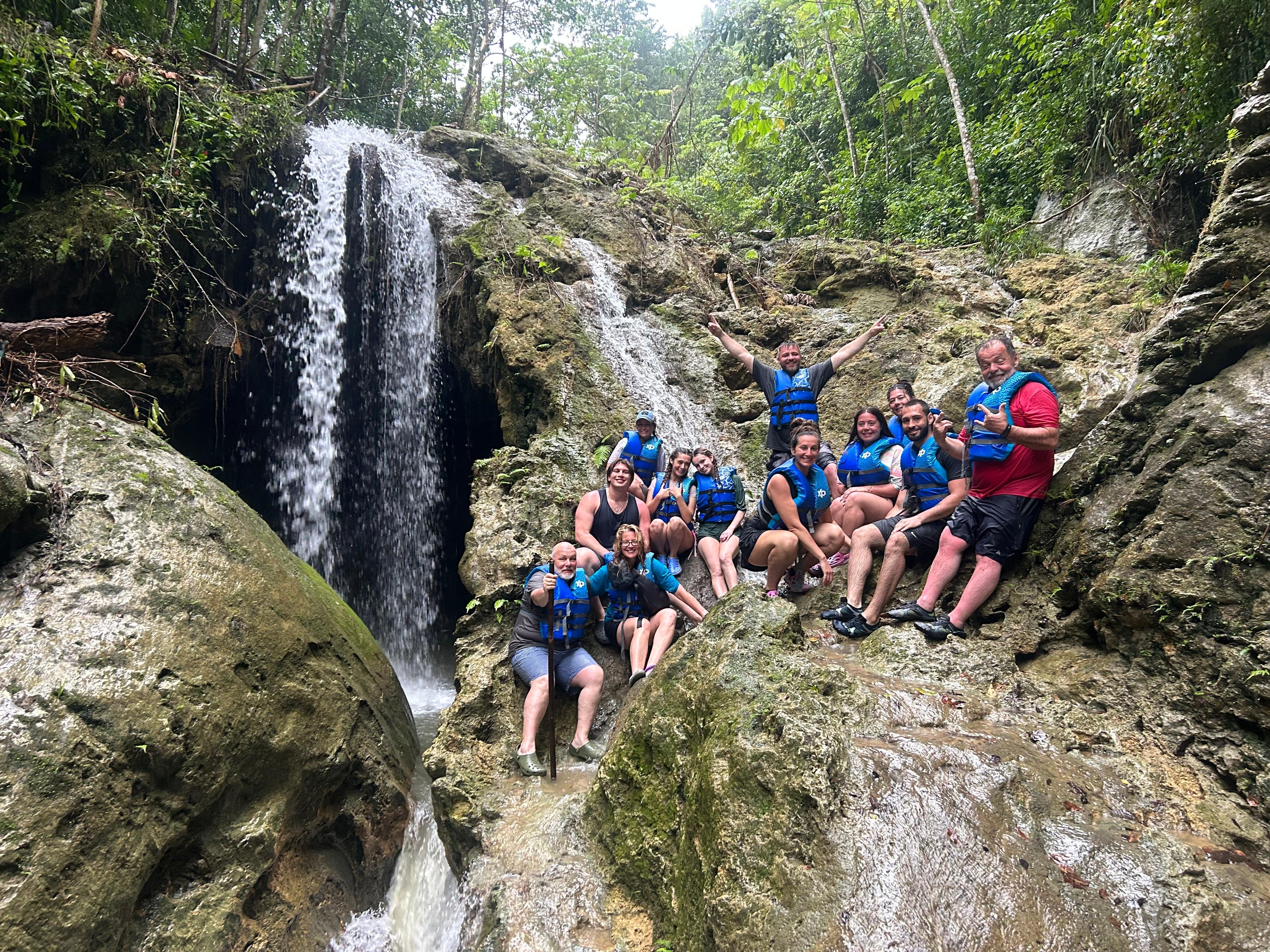 Charco Azul Canyon, Caves, and Mar Chiquita Beach Adventure
