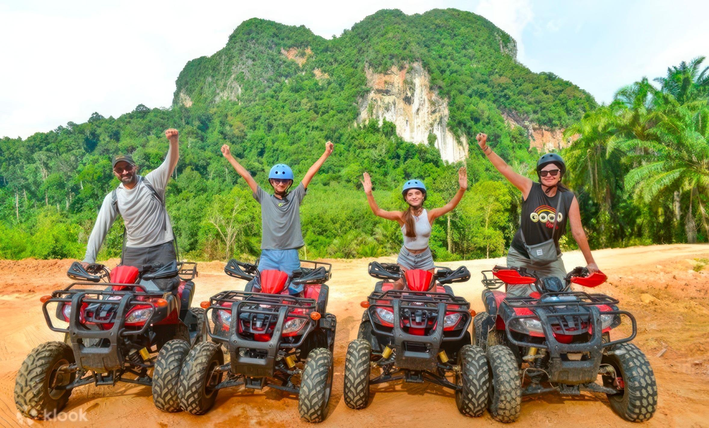 Krabi Jungle Day Trip: Hot Springs, Emerald Pool & ATV Ride