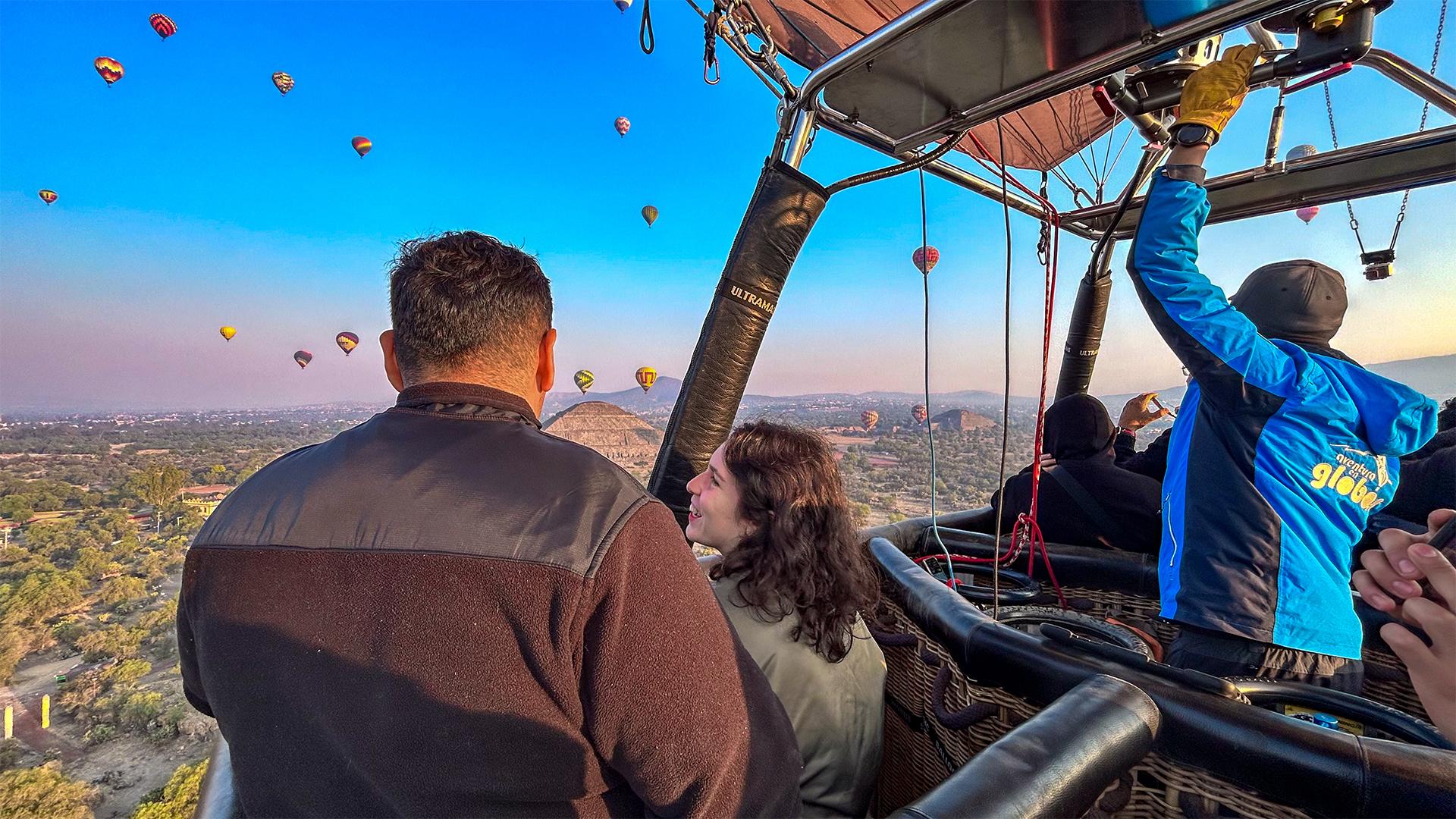 Teotihuacan Hot Air Balloon Adventure & Basilica Tour