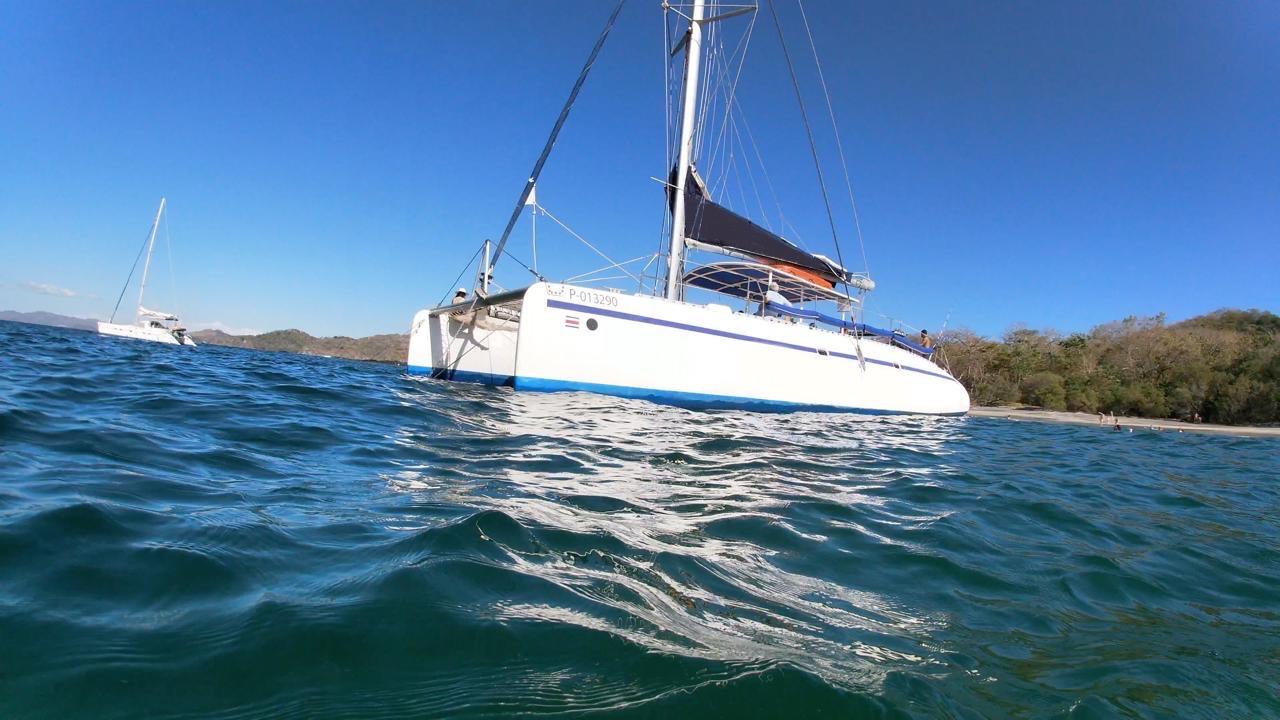 Tamarindo Sunset Catamaran with Snorkeling & Open Bar