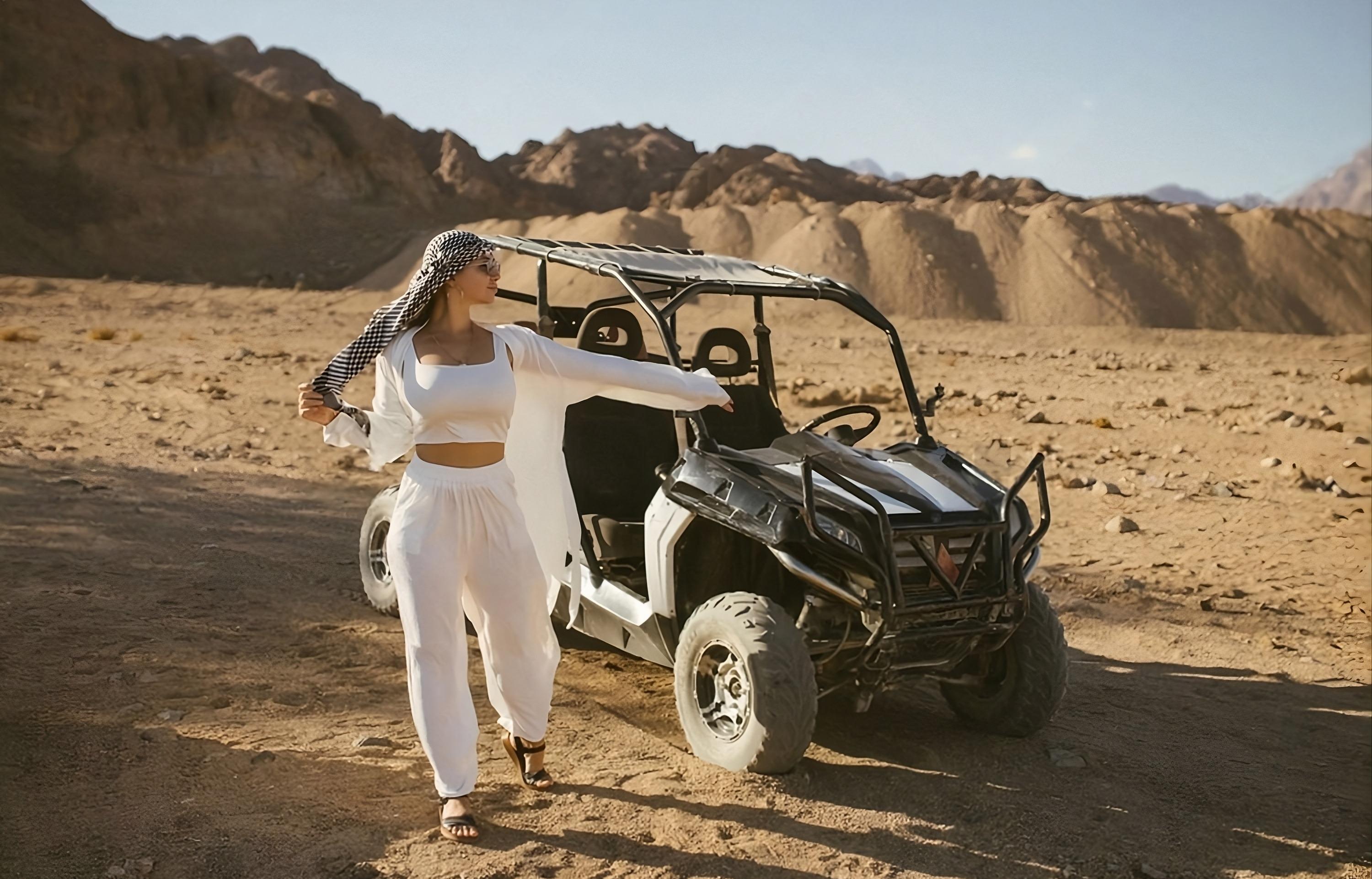 Sharm El-Sheikh Desert Safari: ATV Ride, Camel Trek, Stargazing & Bedouin BBQ