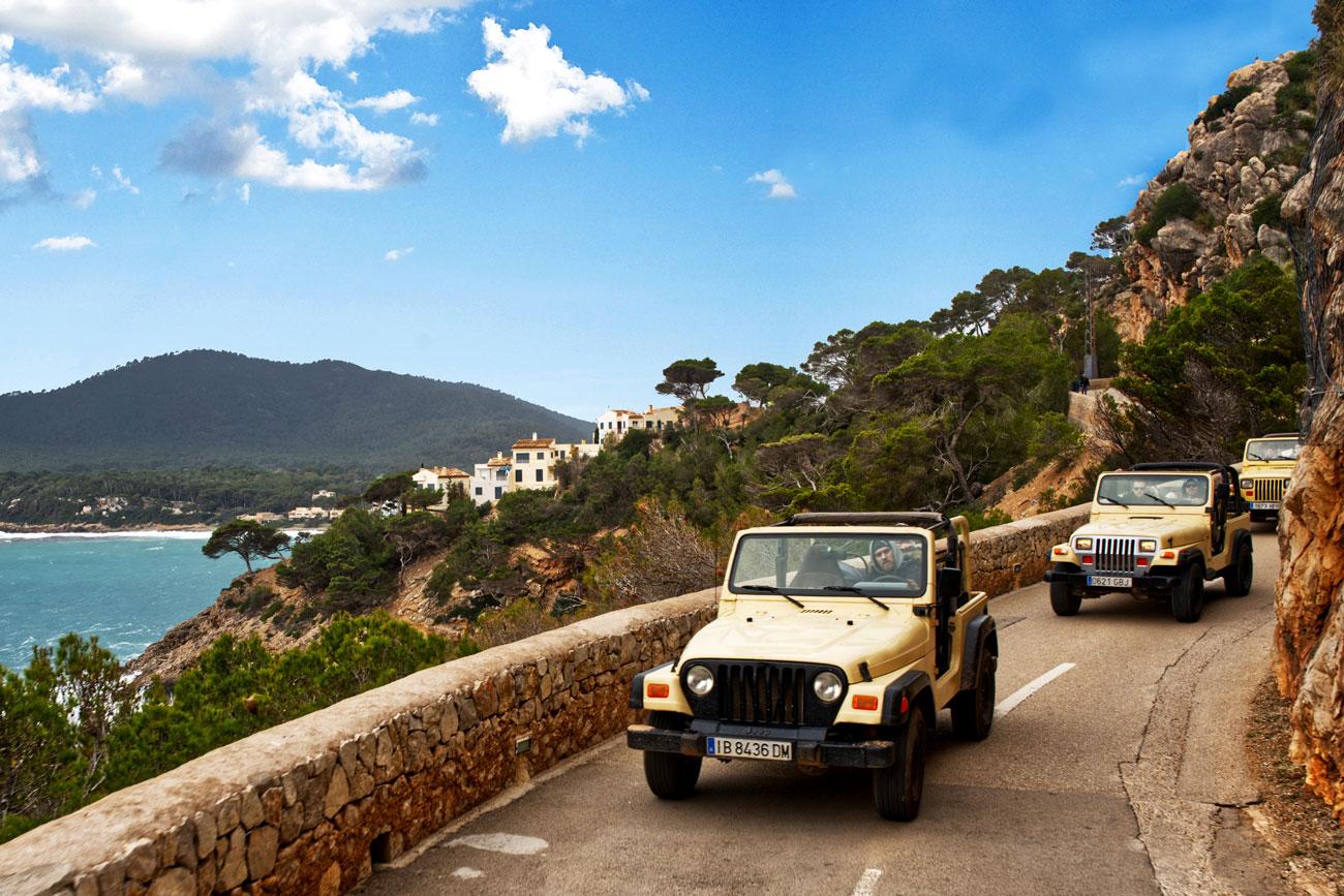 Cala Millor Self-Drive Jeep Safari Along Mallorca's Northeast Coast