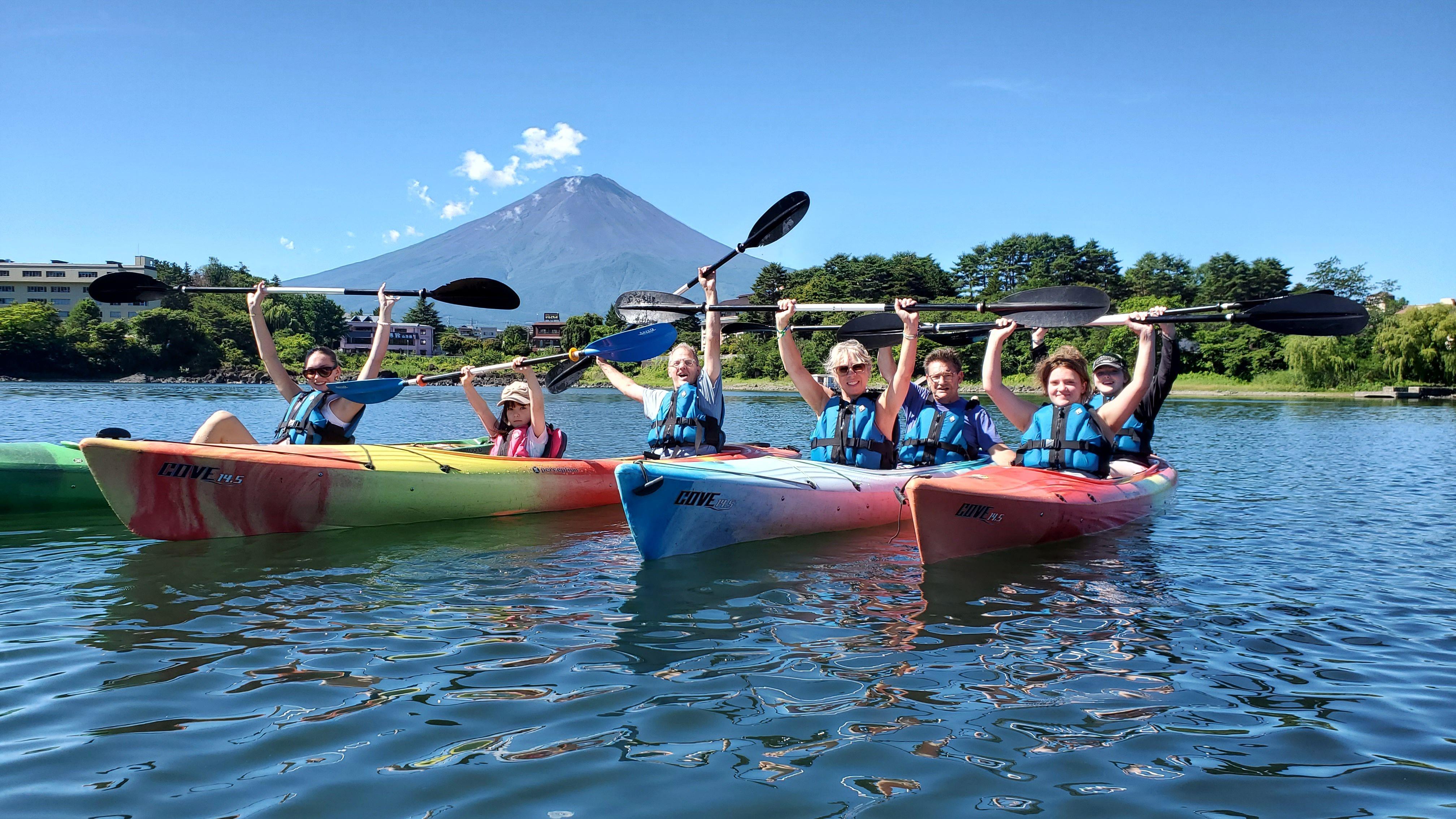 Early Morning Kayaking & Coffee on Lake Kawaguchiko