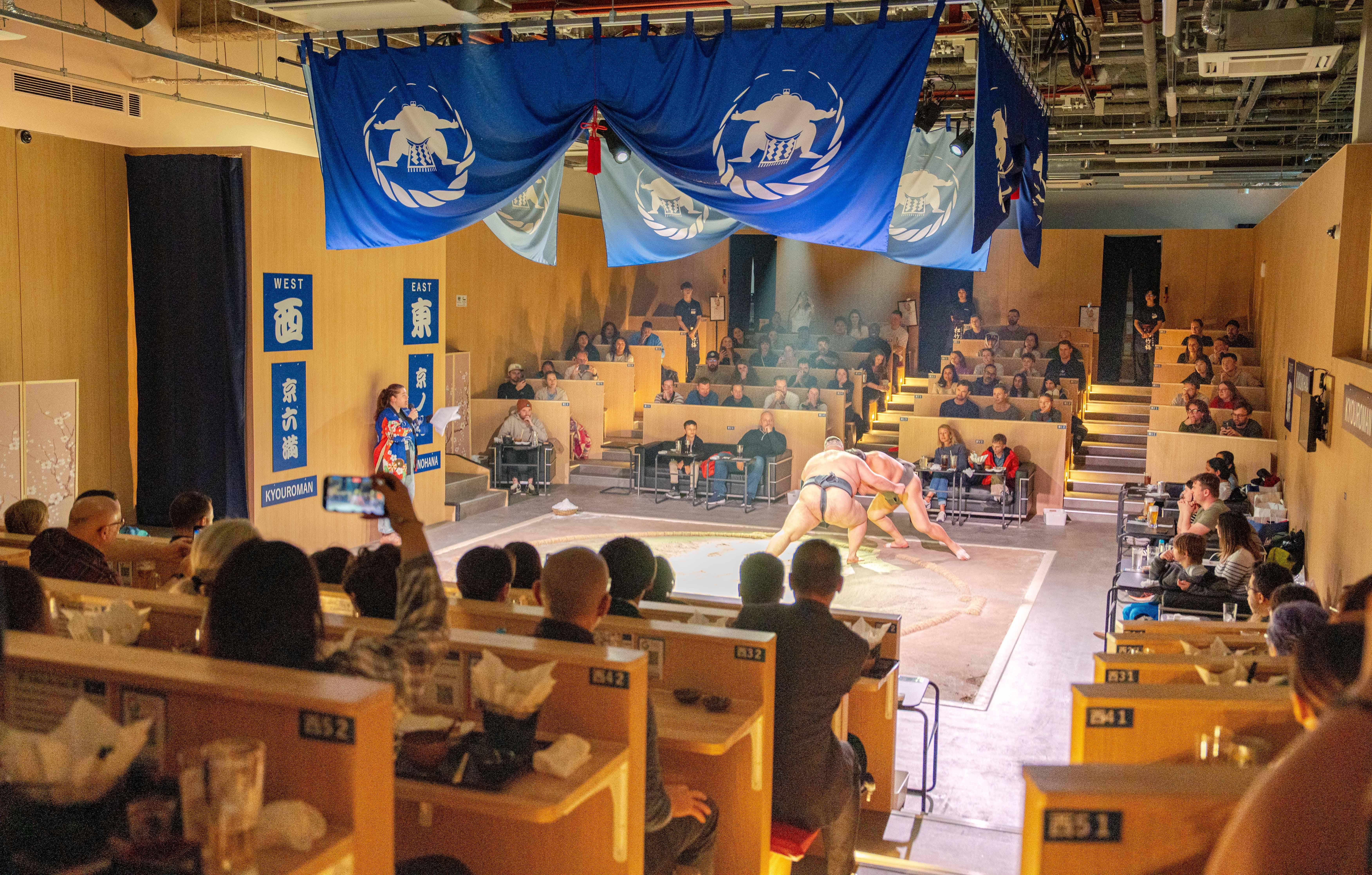 Sumo Show with Chanko Hot Pot & Geisha Dance