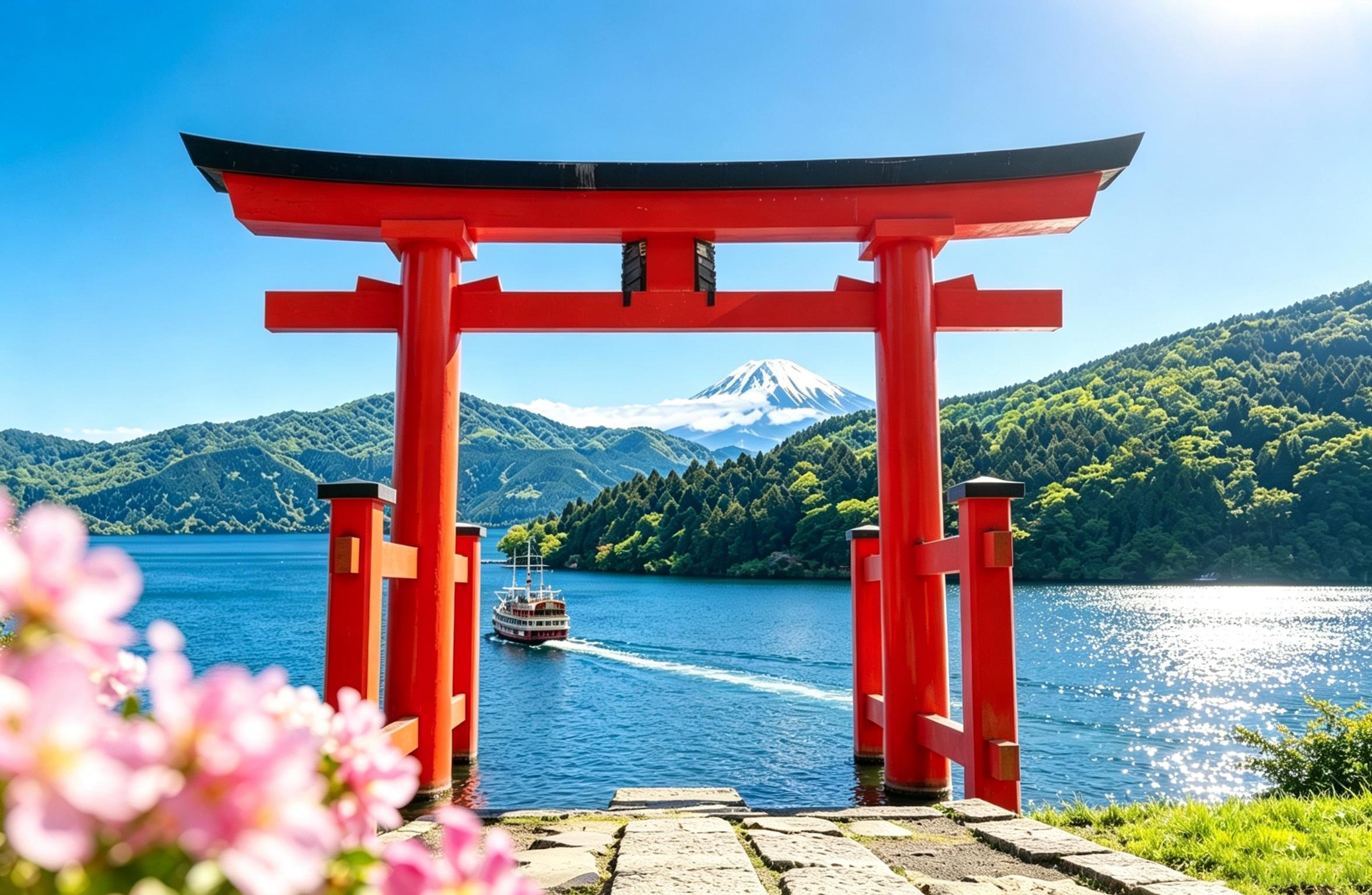 Mt. Fuji, Hakone & Arakura Pagoda Day Tour from Tokyo