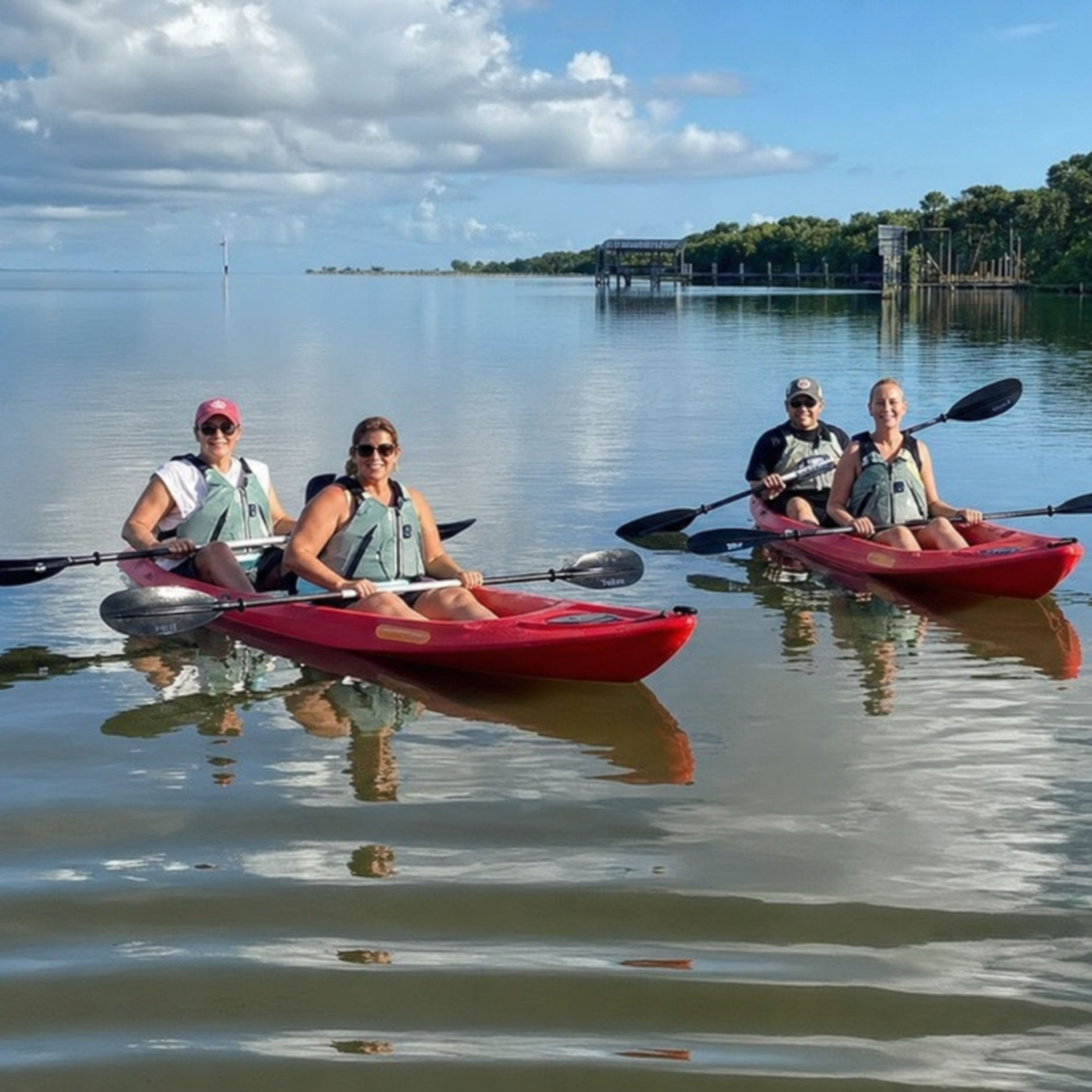 Indian River Lagoon Manatee & Dolphin Kayak Adventure