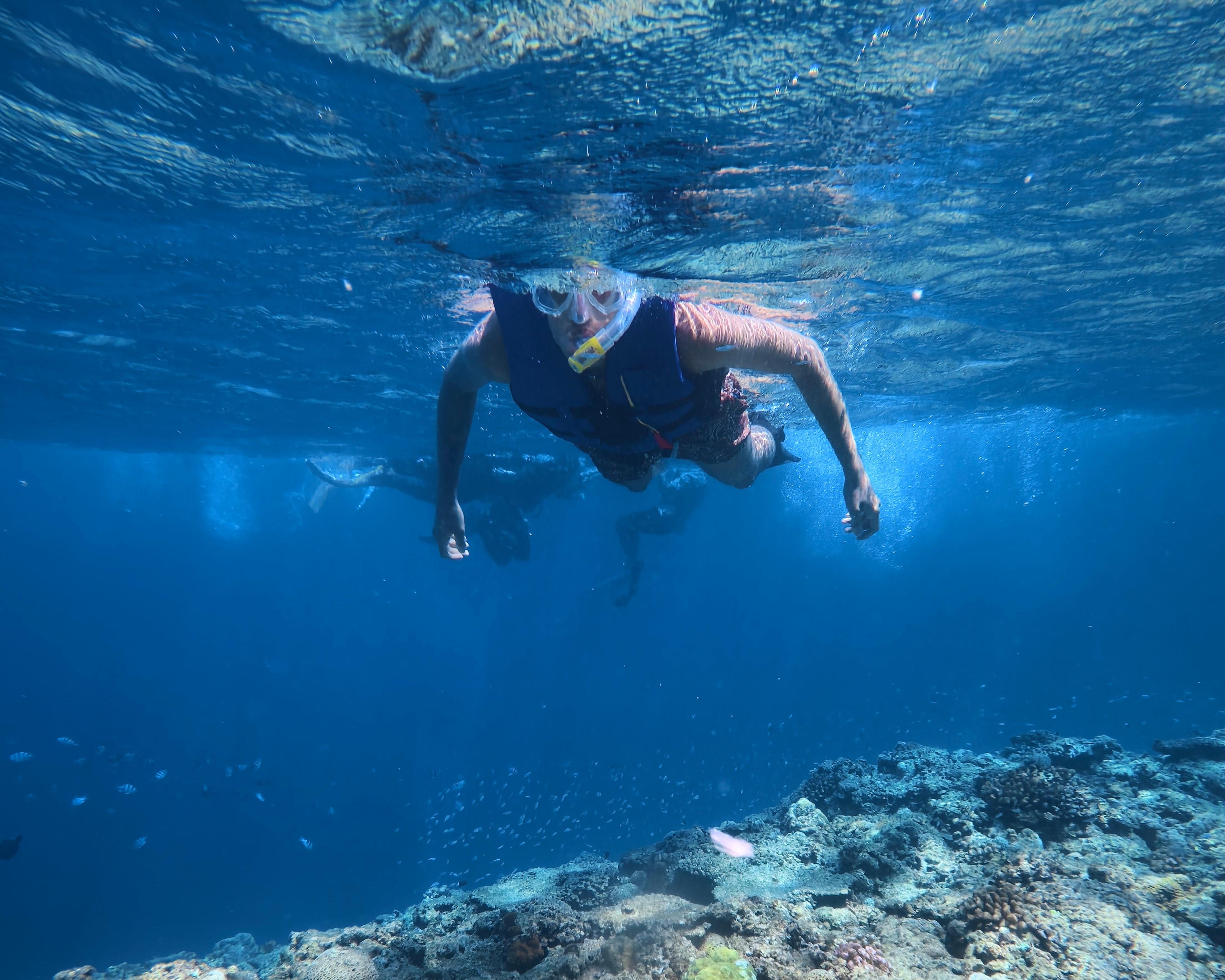 Blue Cave Okinawa snorkelling at Cape Maeda, Onna Village — image 30