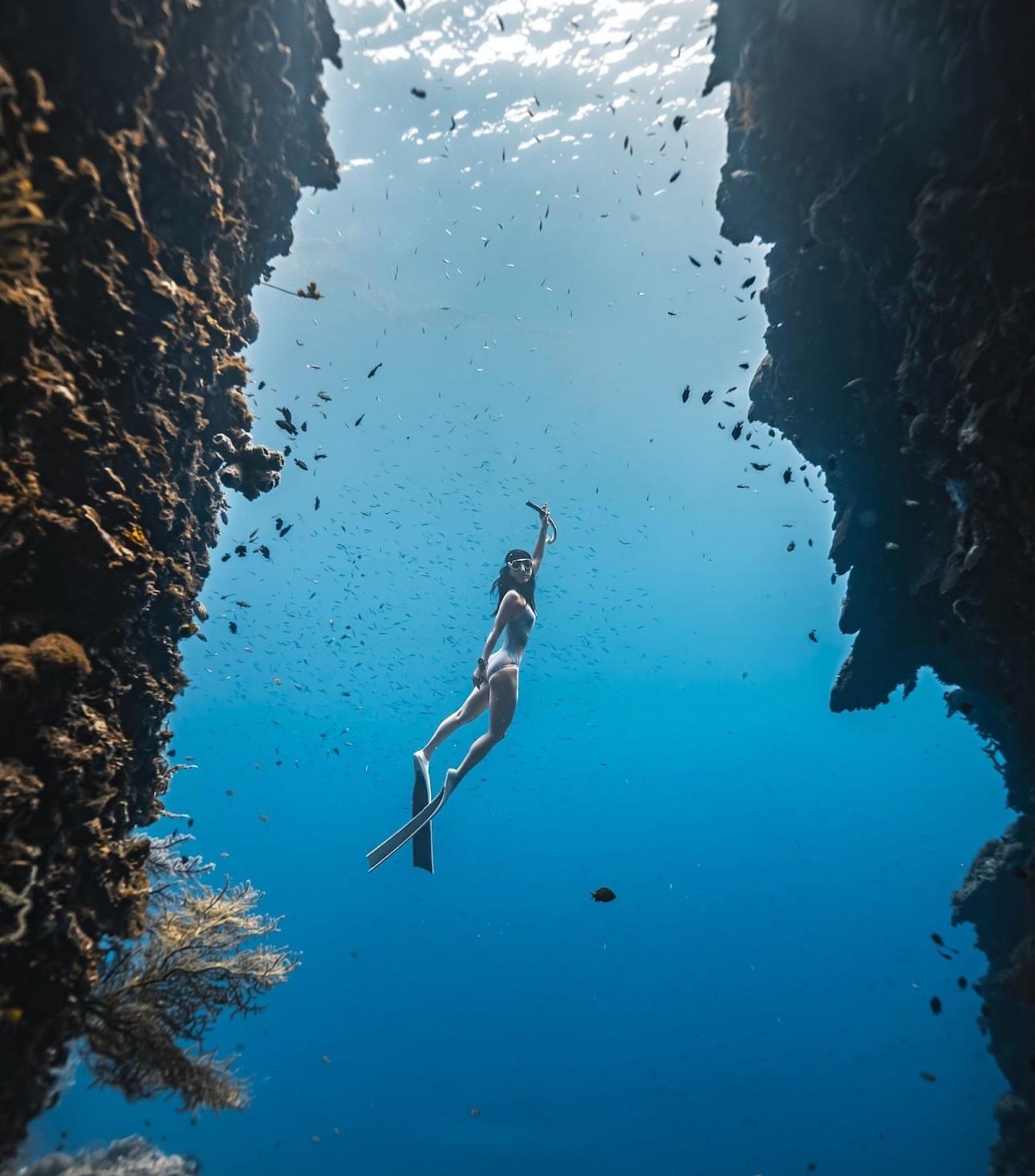 Panglao Beginner Freediving: Breathwork, Pool & Open-Water Line Training
