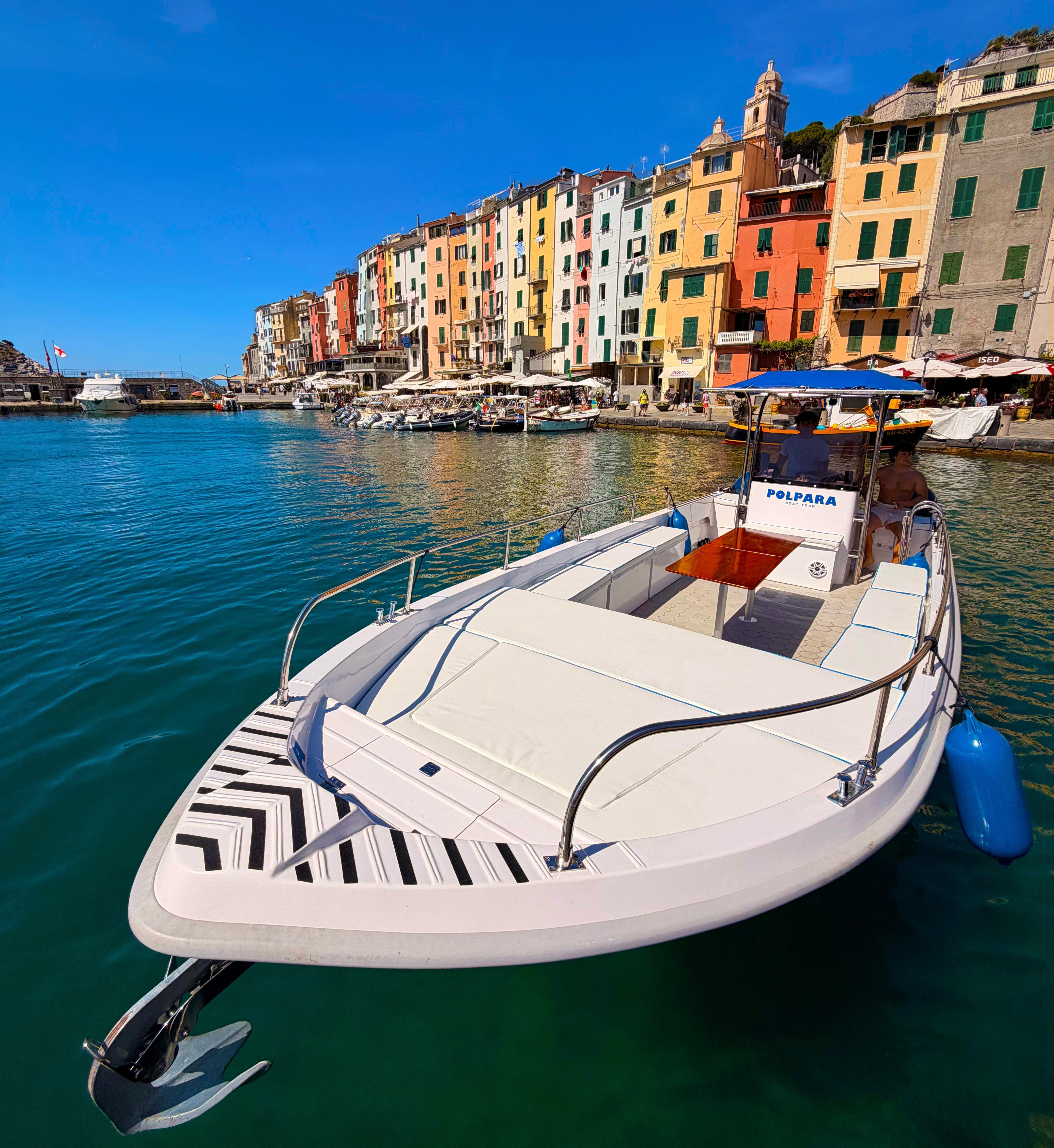 Portovenere Islands Boat Adventure with Lunch & Wine