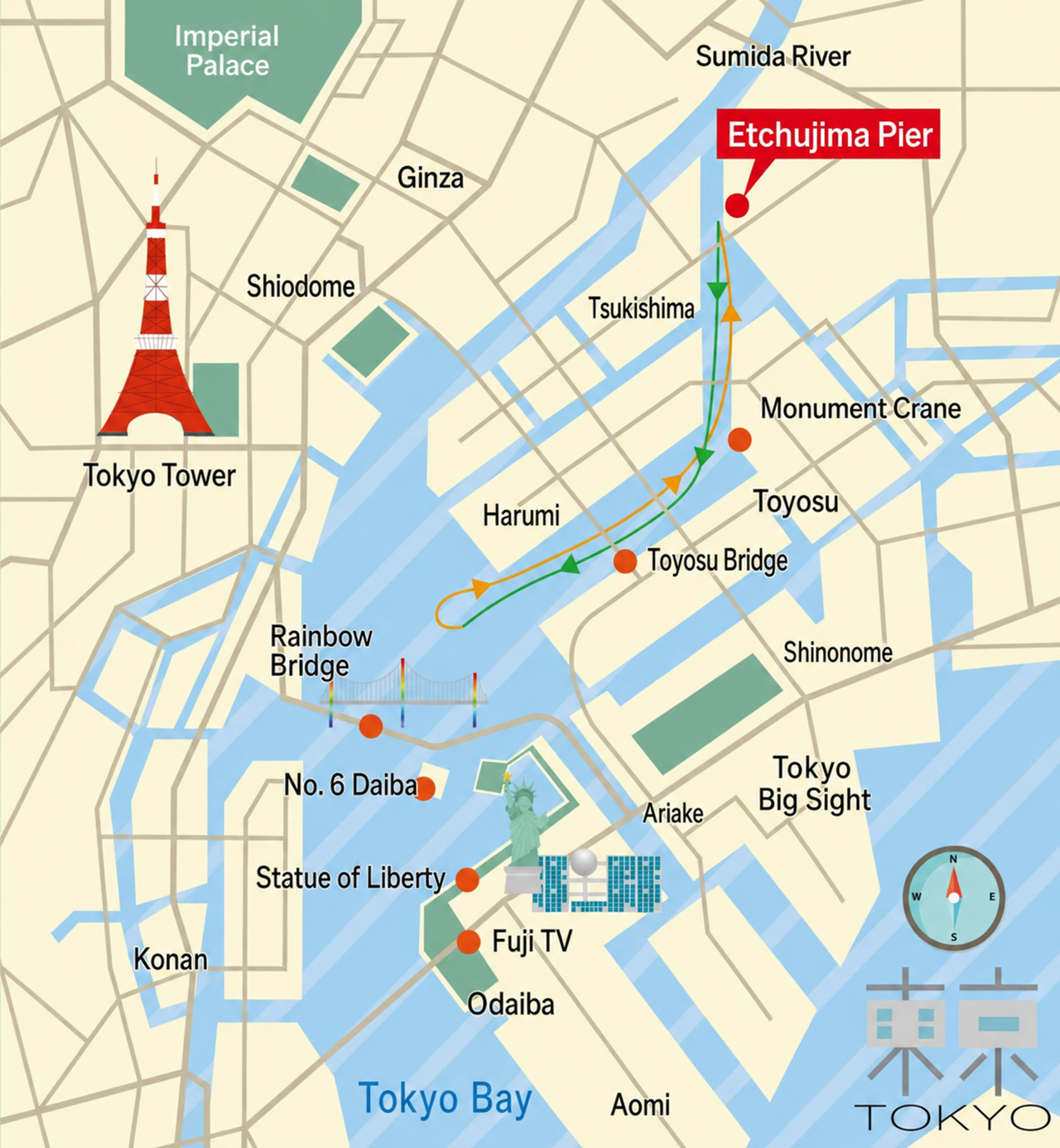 Tokyo yakatabune dinner cruise — image 17