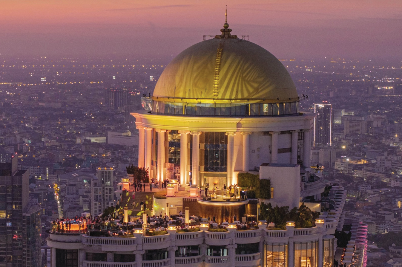 Bangkok Sky Bar Sunset & Chinatown Street Food by Tuk-Tuk