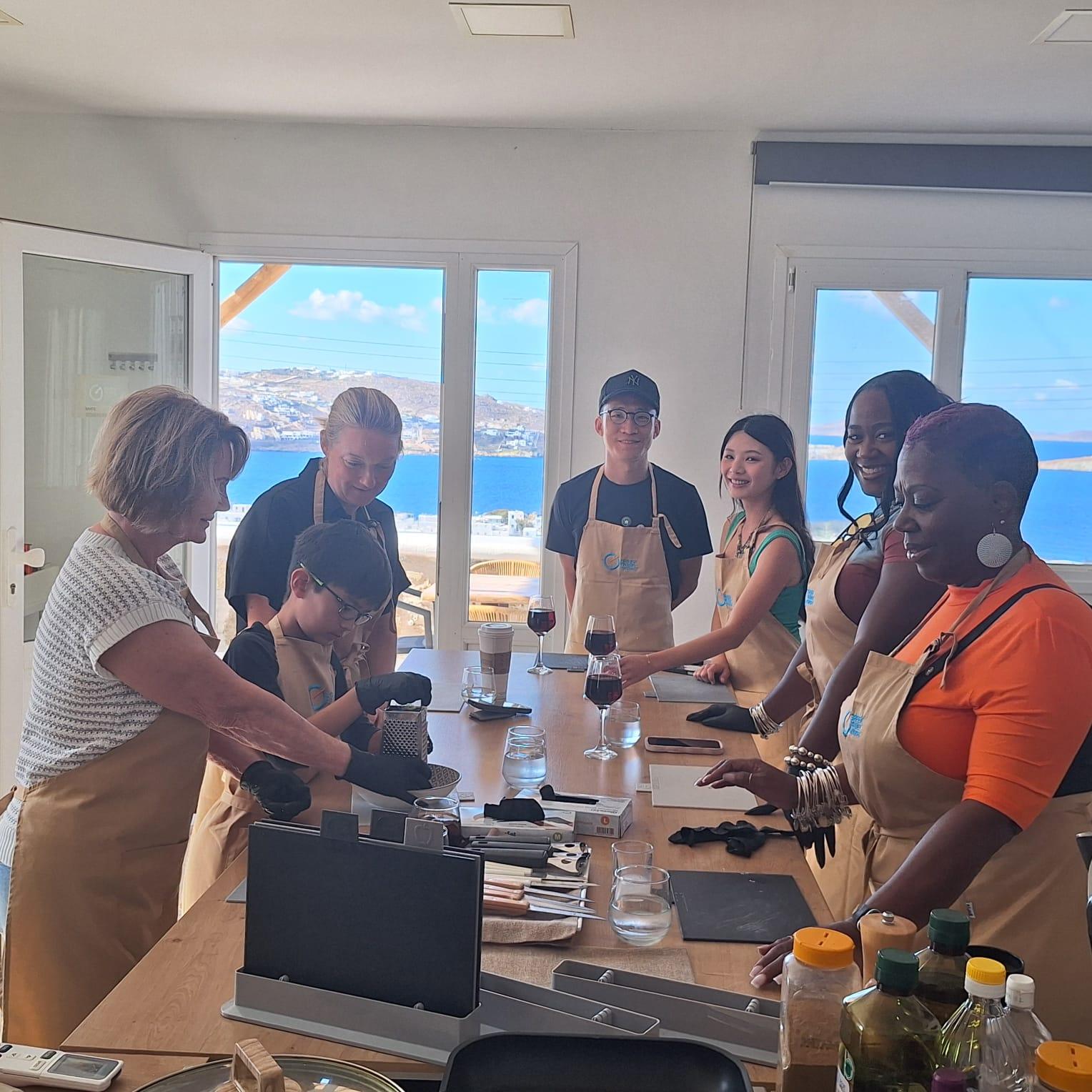 Mykonos Small-Group Cooking Class with Sunset Option