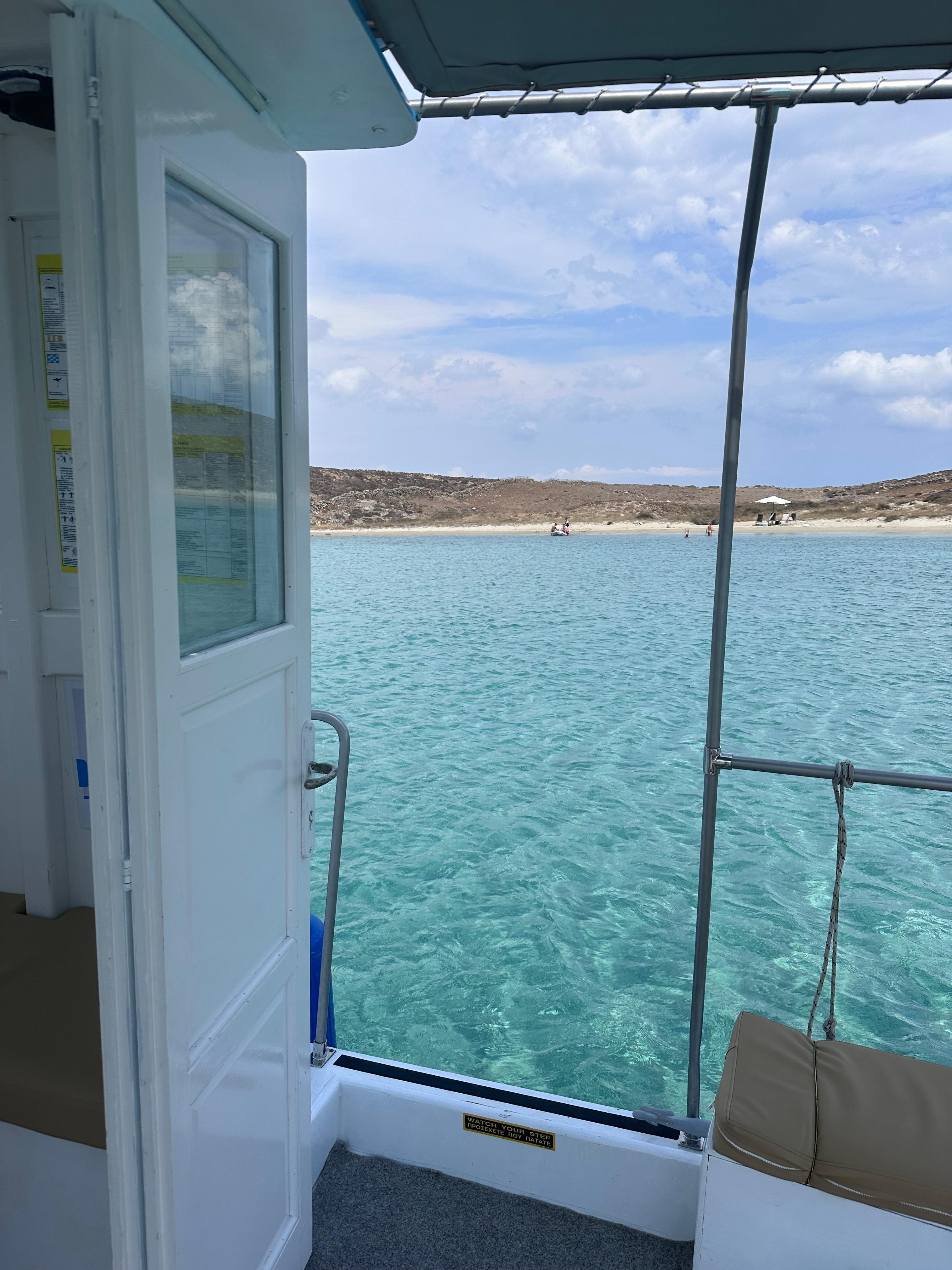Private Mykonos South Coast Cruise on a Historic Wooden Boat