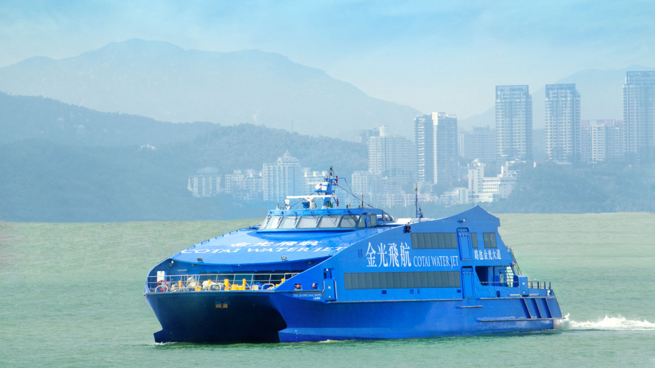 High-Speed Ferry: Hong Kong Island to Macau