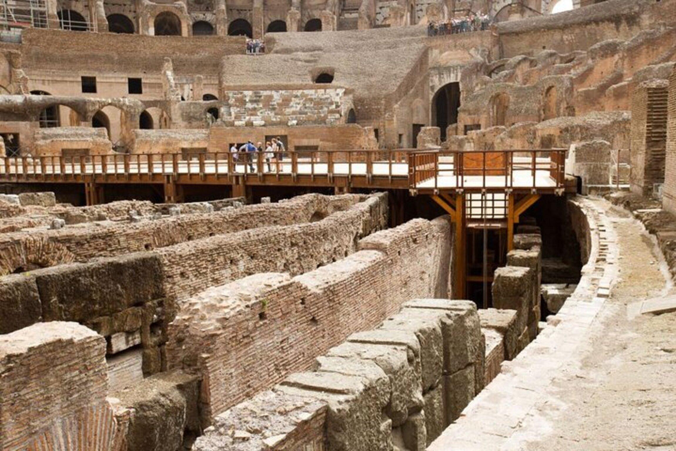 Rome Private Colosseum Underground & Dungeons Tour
