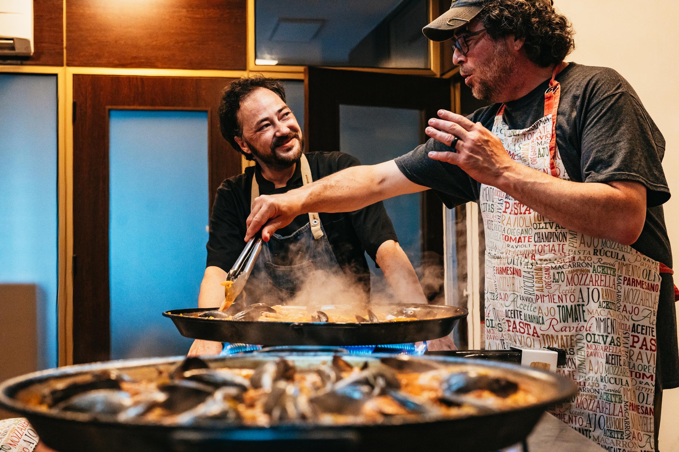 paella cooking class in Madrid — photo 1
